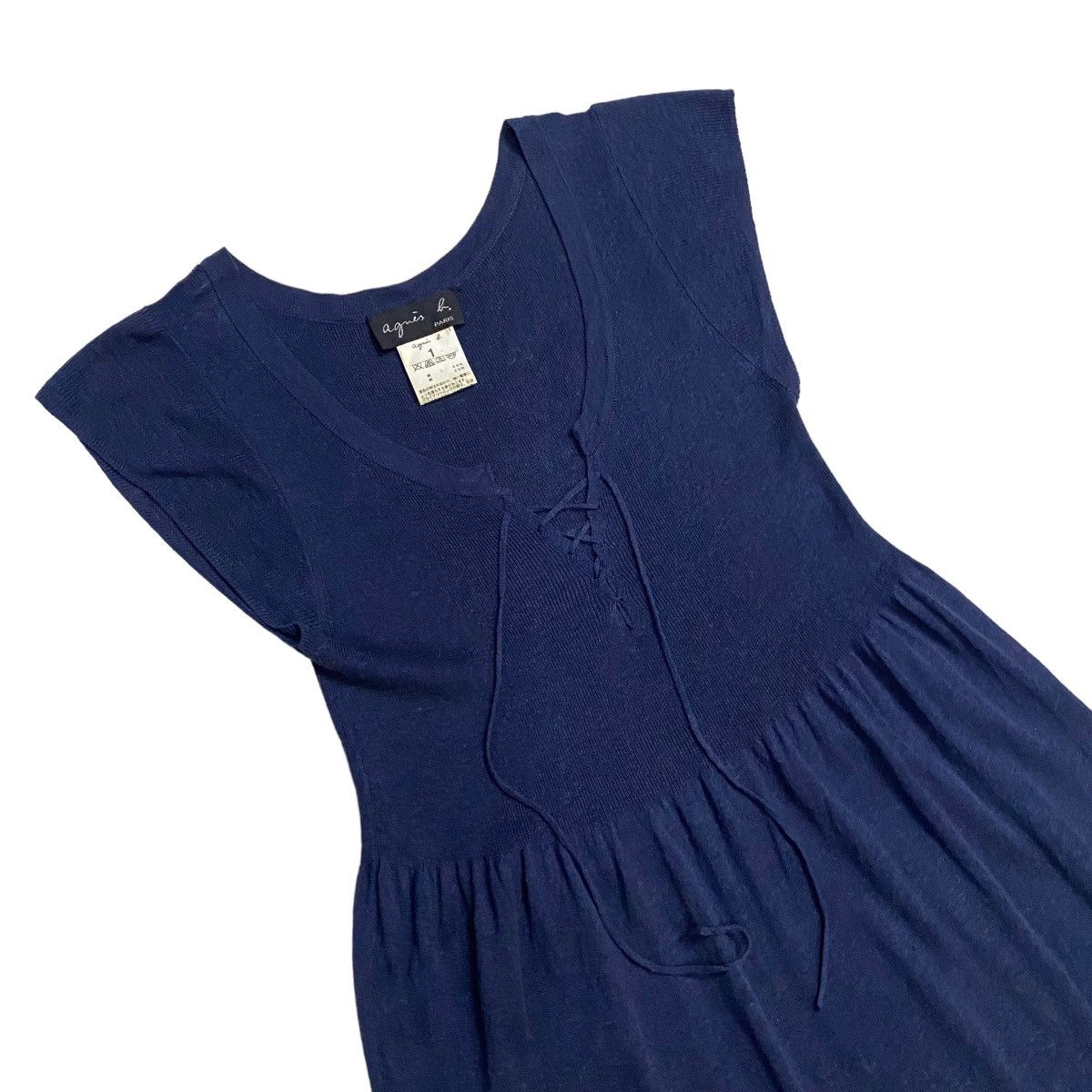 agnes b. Agnes B. midi dresses short sleeve stretchable Size XS / US 0-2 / IT 36-38 - 8 Thumbnail