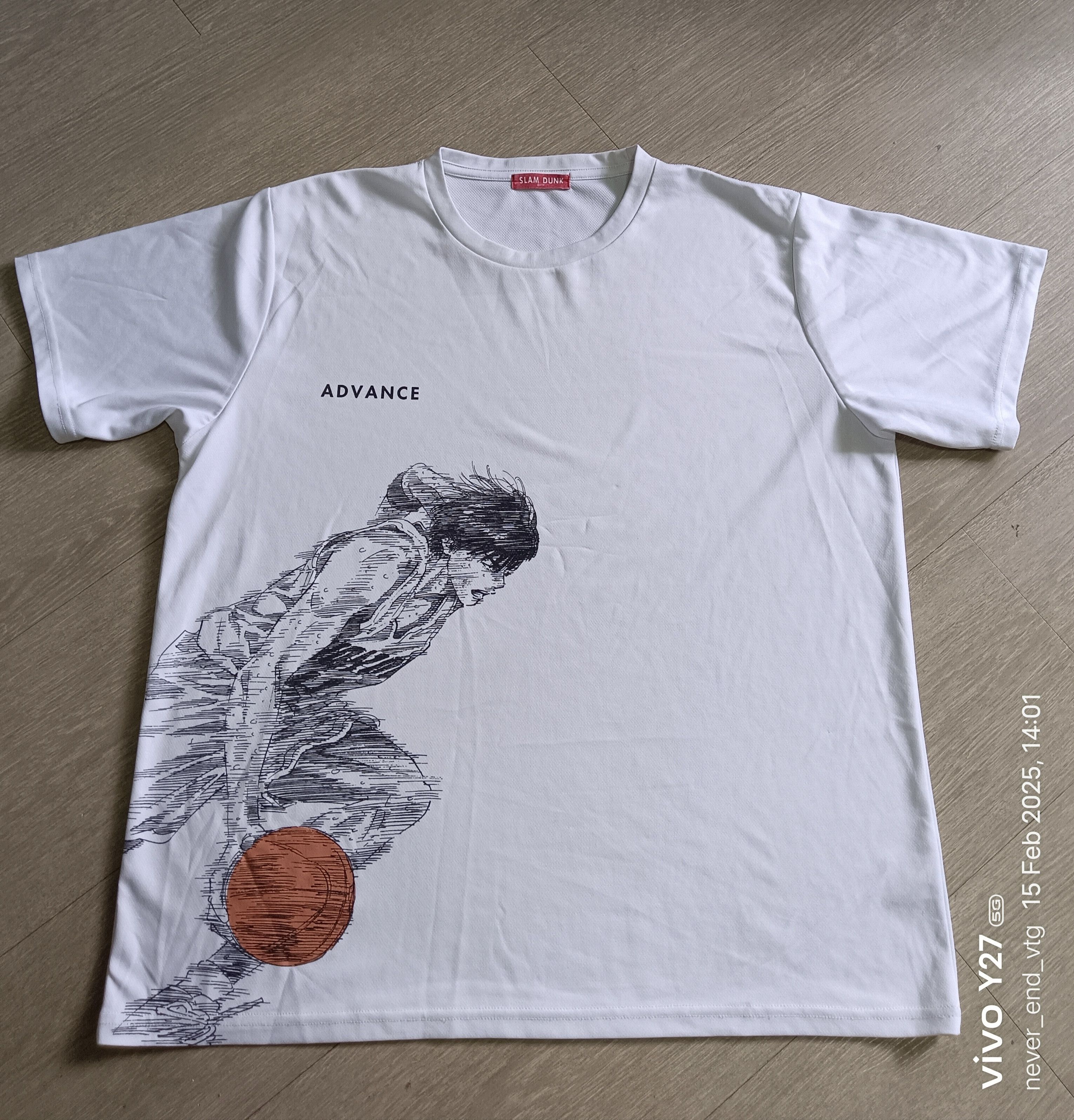 Anime × Japanese Brand VINTAGE SLAM DUNK ADVANCE Size US L / EU 52-54 / 3 - 1 Thumbnail