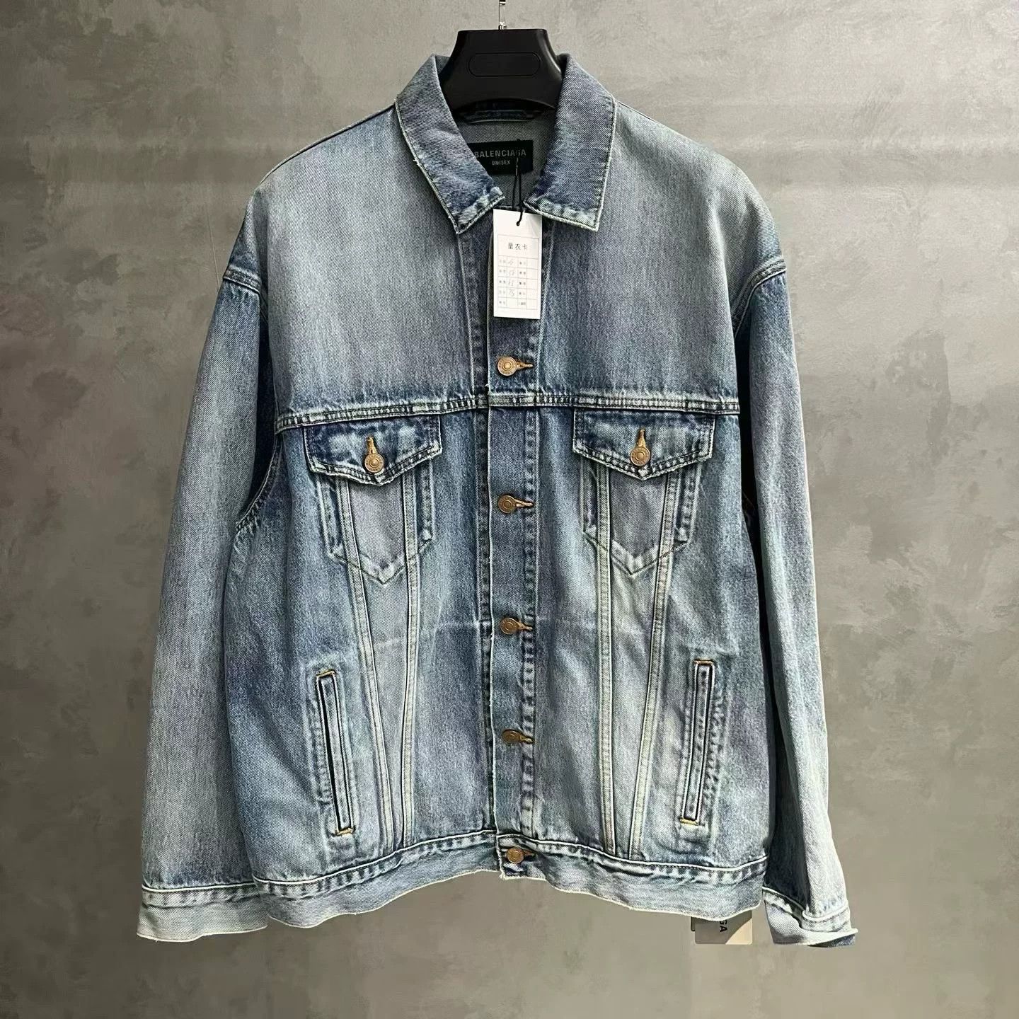 Balenciaga Balenciaga Distressed Blue Hoodie XS Men Size US XS / EU 42 / 0 - 1 Thumbnail