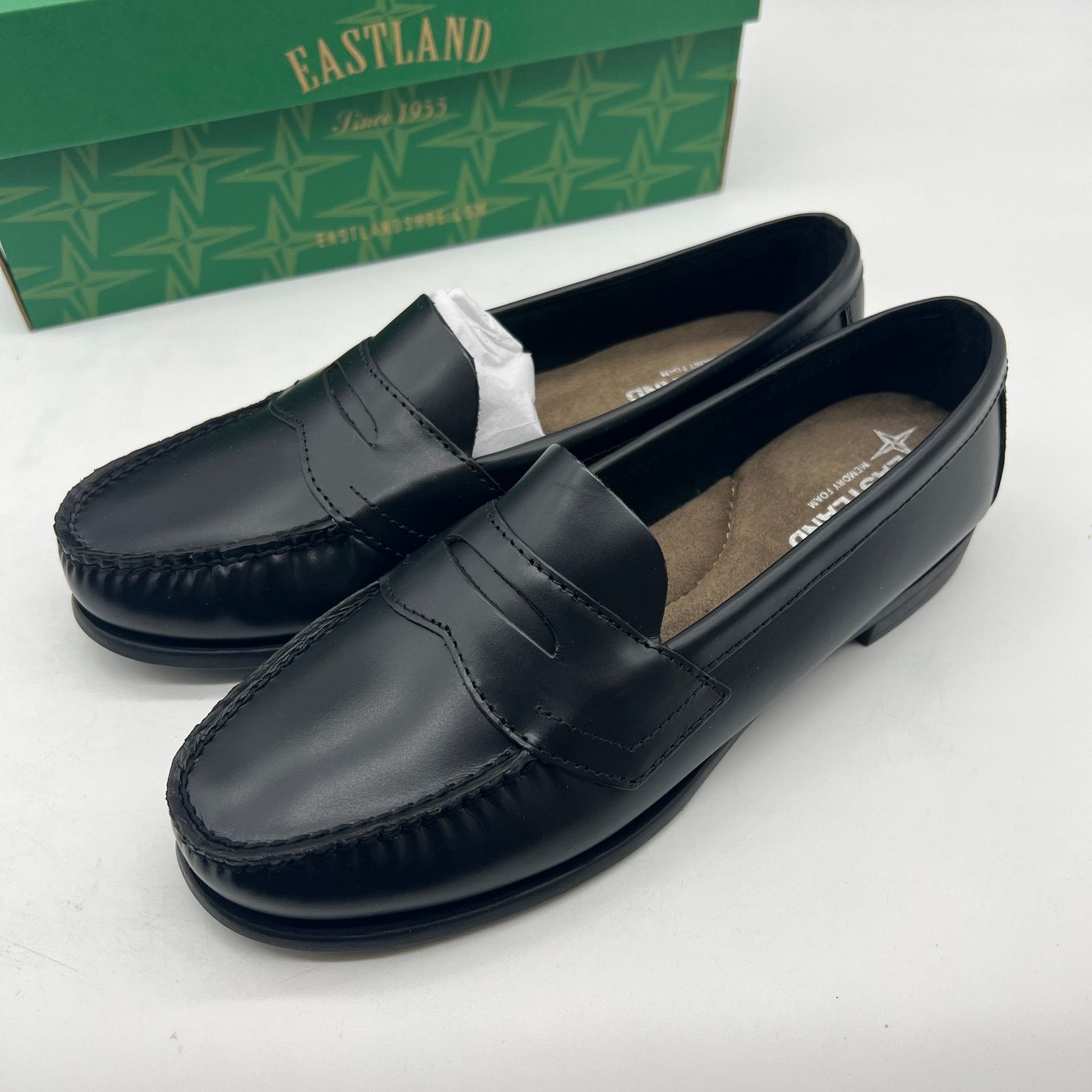 Other Eastland Classic II Black Leather Penny Loafers Size US 7.5 / IT 37.5 - 1 Thumbnail
