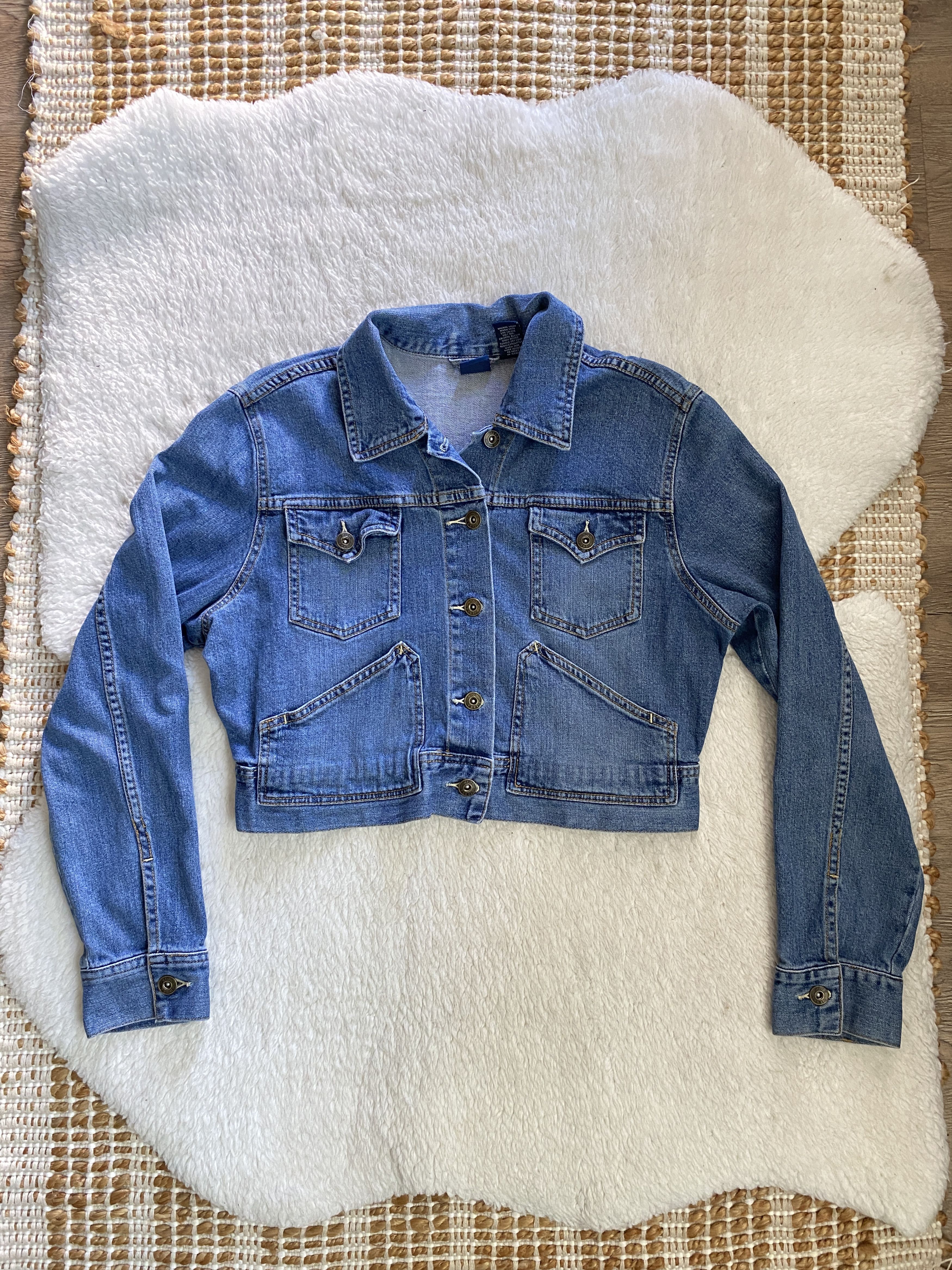 High Sierra High Sierra Cropped Denim Jacket – Size XL, Y2K Style Size XL / US 12-14 / IT 48-50 - 1 Thumbnail