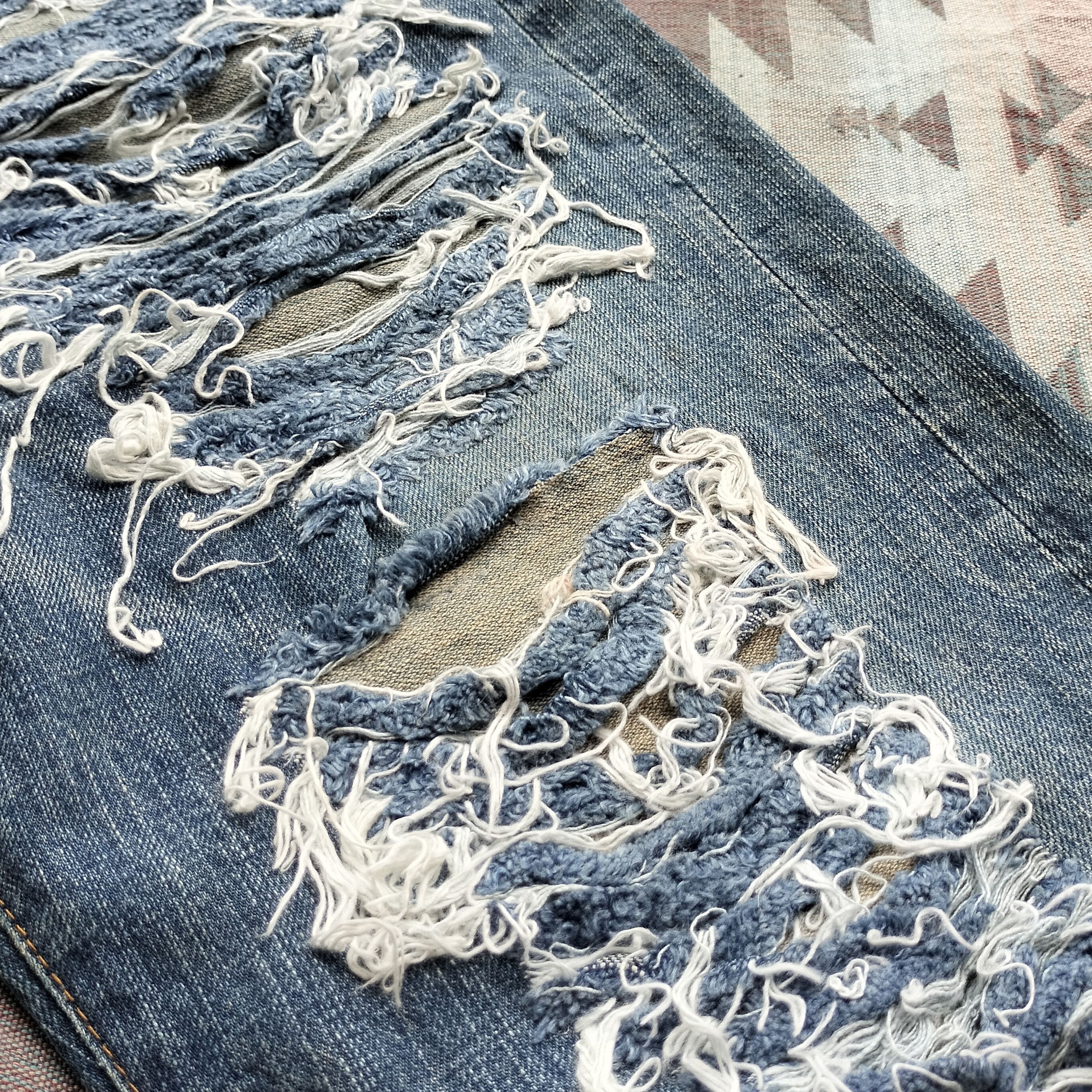 Bounty Hunter Bounty Hunter distressed denim Size US 34 / EU 50 - 5 Thumbnail