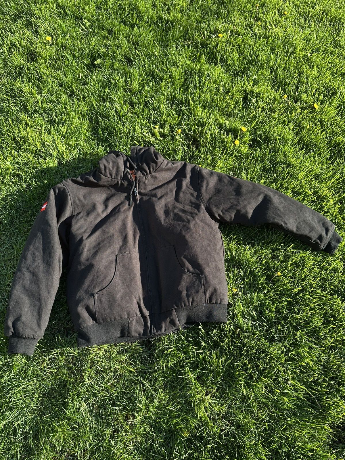 Other CornerStone Men’s Large Duck Hooded Quilted WORK Jacket Size US L / EU 52-54 / 3 - 2 Thumbnail