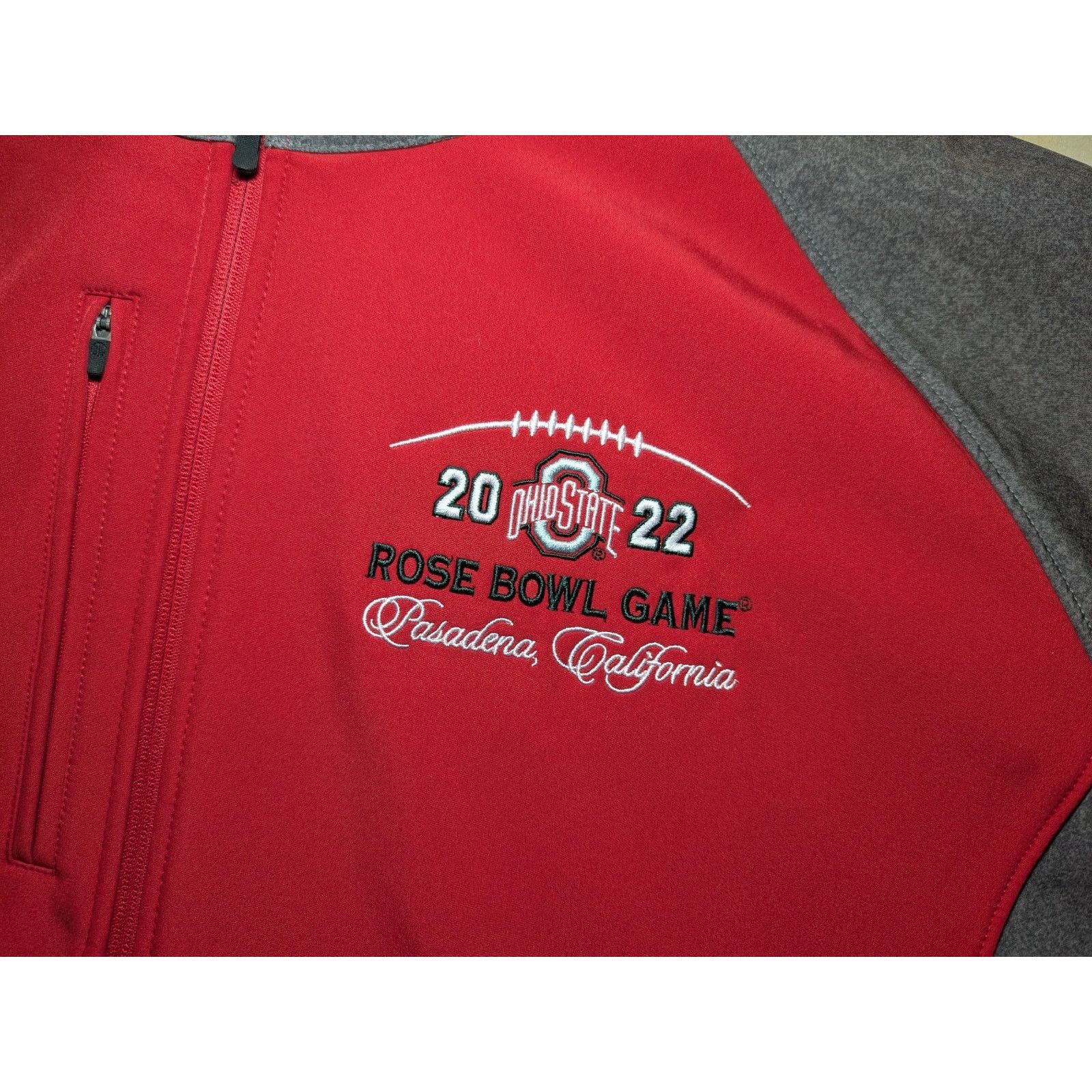 Holloway Ohio State Rose Bowl Game 2022 Men's XL Jacket Embroidered Size US XL / EU 56 / 4 - 4 Thumbnail