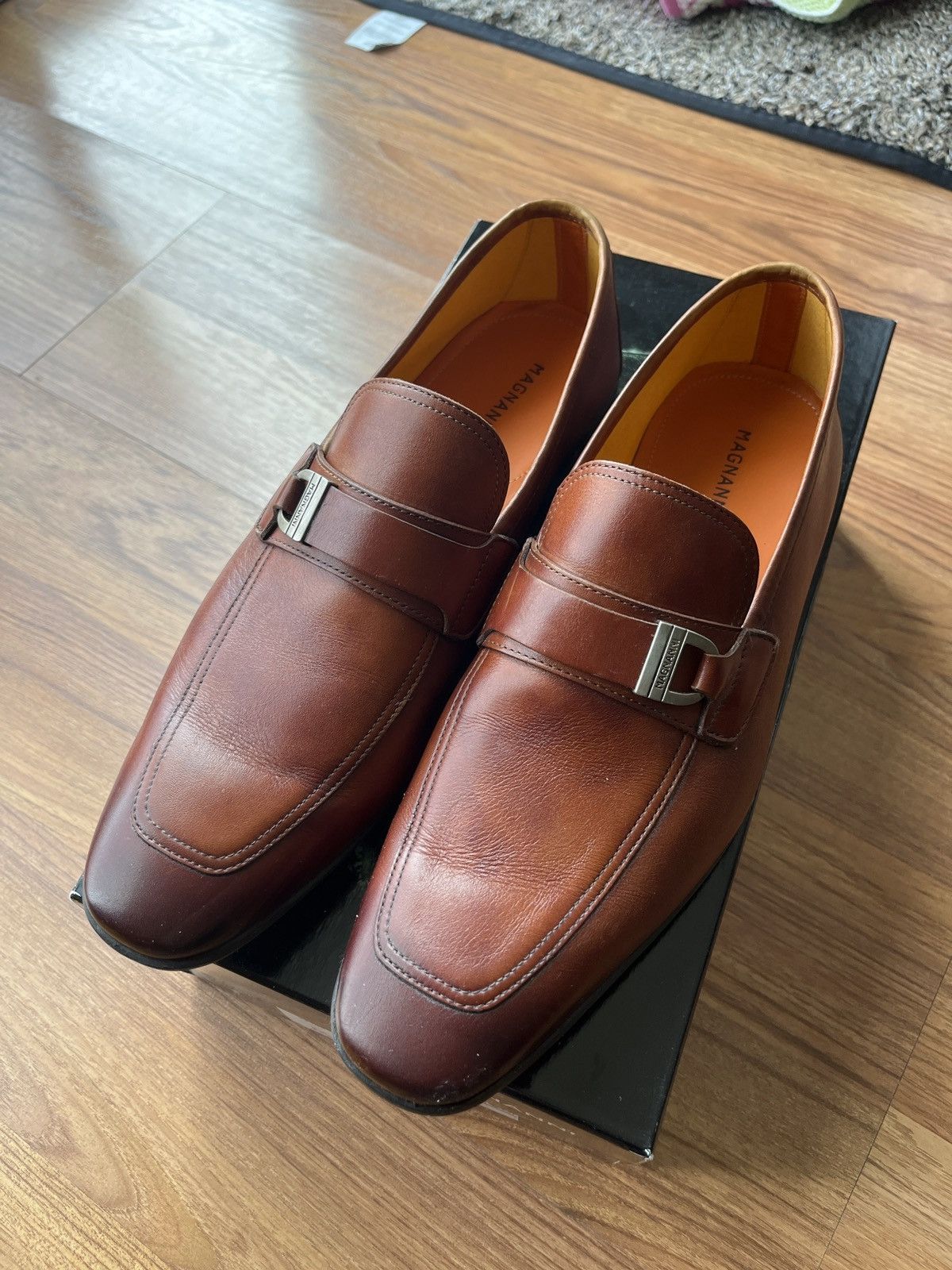 Magnanni Magnanni Cognac Niko loafers 8.5 / 41.5 Size US 8.5 / EU 41-42 - 1 Thumbnail