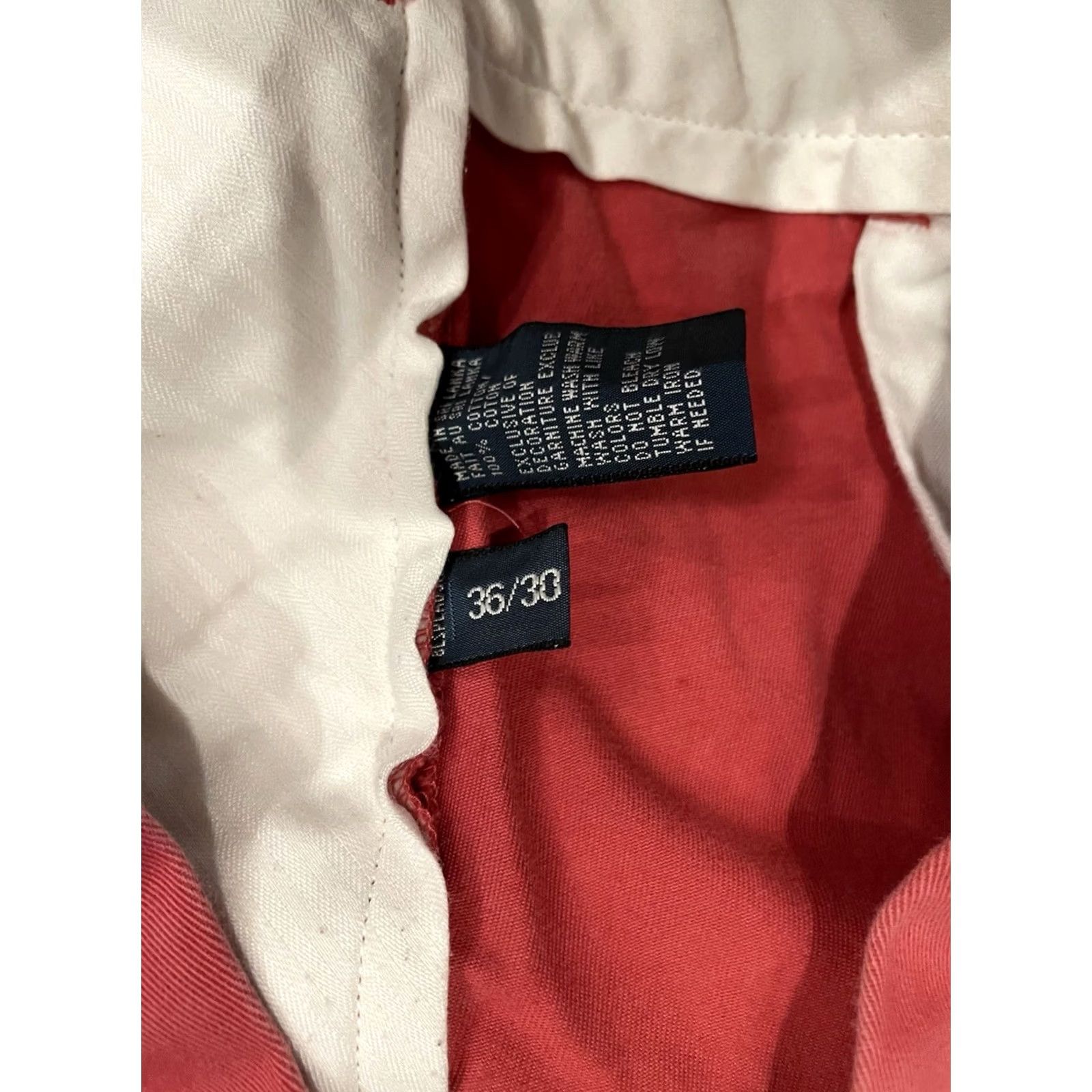Polo Ralph Lauren Polo Ralph Lauren Preston Chino Pants Pink Mens 36x30 Slim/Relaxed Straight Cotton Twill Vintage Vintage: Yes 90s Retro Hipster Preppy Size US M / EU 48-50 / 2 - 6 Thumbnail