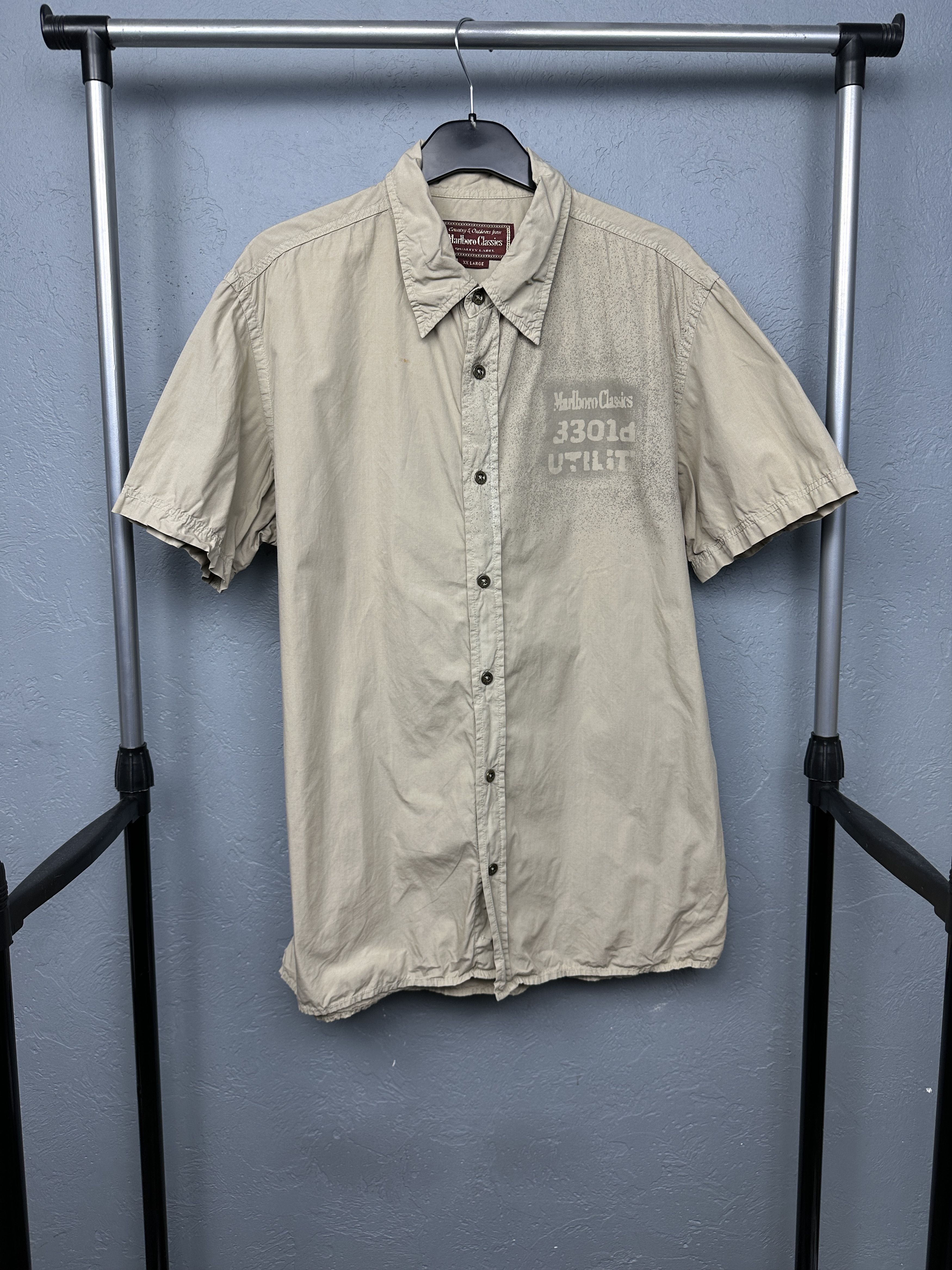 Marlboro Classics Marlboro Classics Vintage Mens Hawaiian Shirt Size US XXL / EU 58 / 5 - 1 Thumbnail