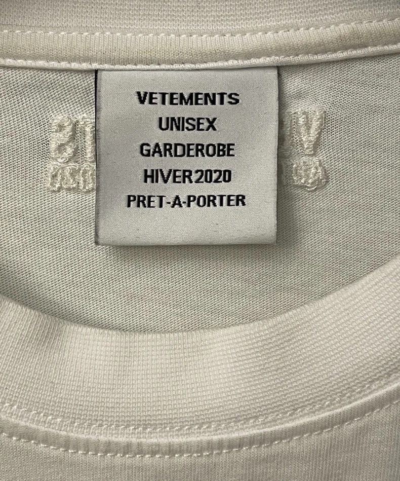 Vetements Vetements Short Sleeve T-Shirt Size US S / EU 44-46 / 1 - 2 Thumbnail