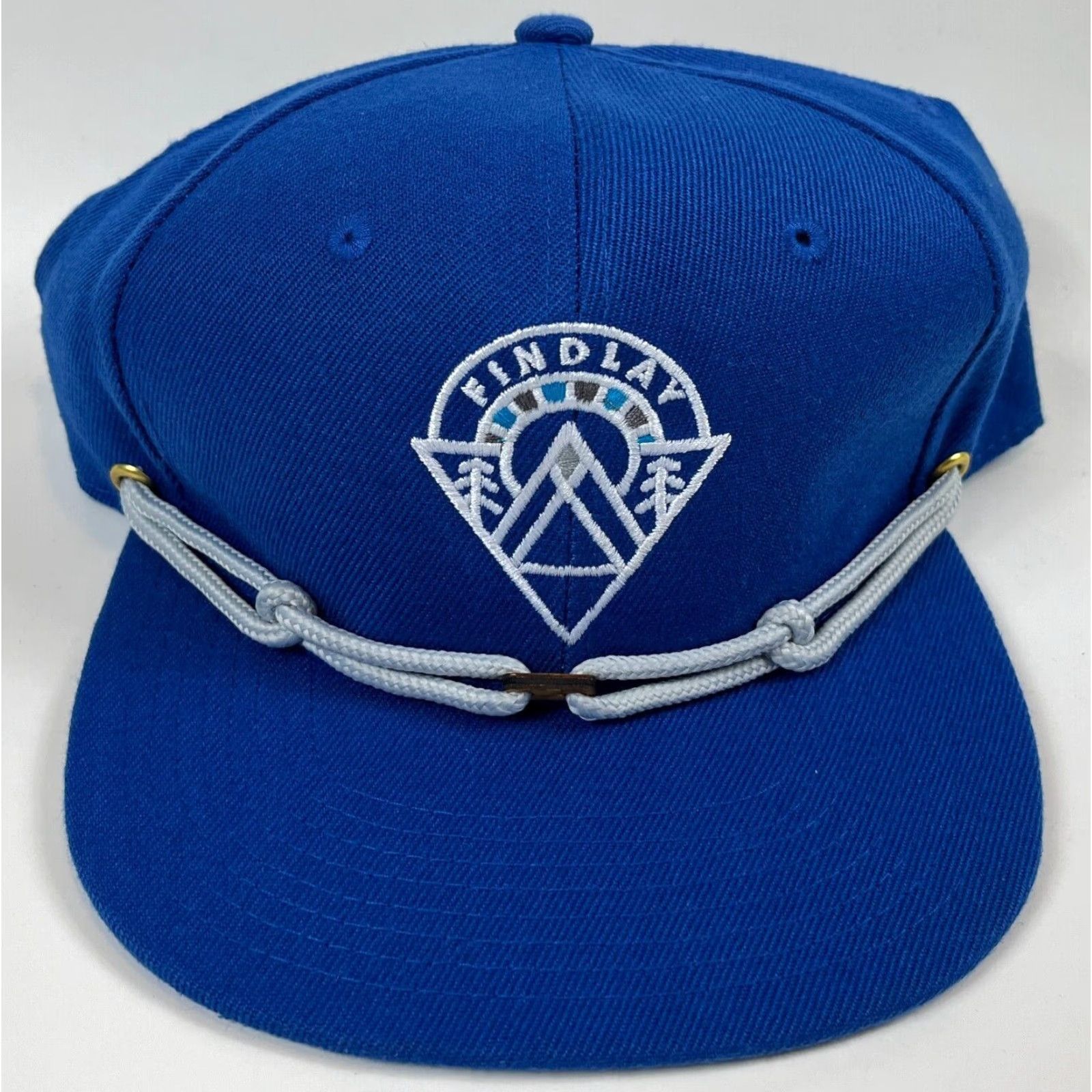 Vintage **NWOT Findlay Snapback Logo Blue Cap Hidden Pocket** User: NWOT Findlay Snapback Logo Blue Cap Hidden Pocket Size ONE SIZE - 5 Thumbnail