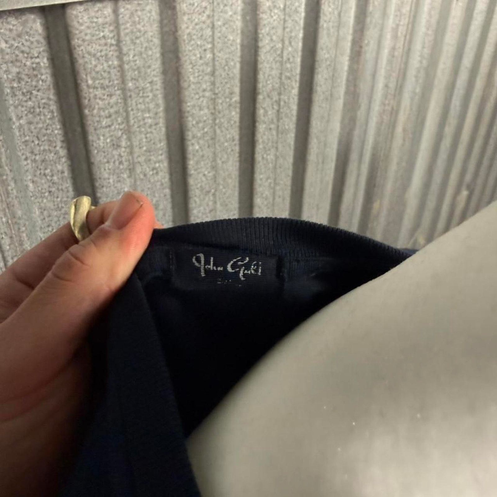 Other John galt navy blue Baby Tee Size XS / US 0-2 / IT 36-38 - 3 Thumbnail