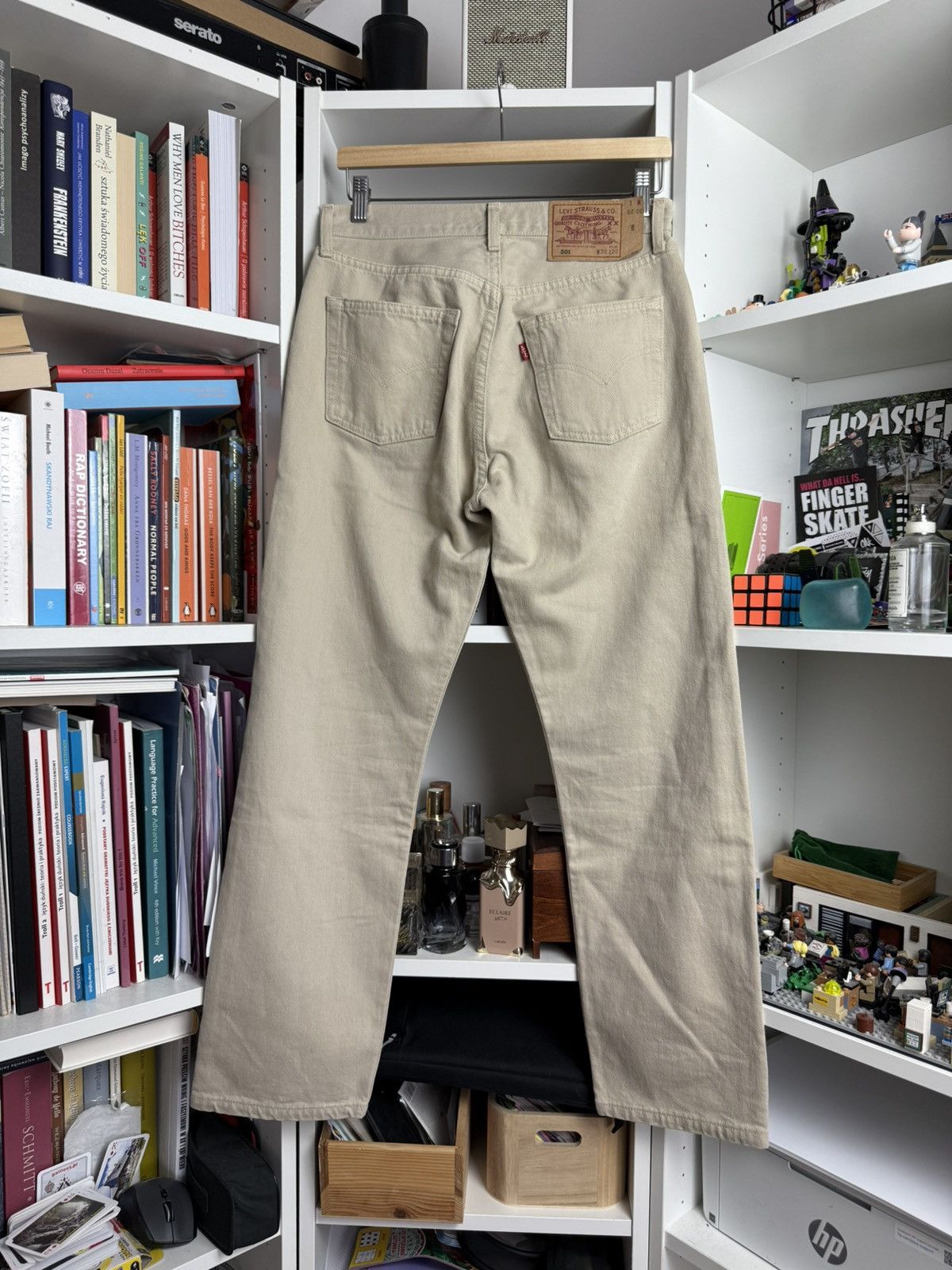 Levi's × Levi's Vintage Clothing × Vintage Vintage 90s Levi’s 501 beige denim pants 30x28 casual western Size US 30 / EU 46 - 1 Thumbnail