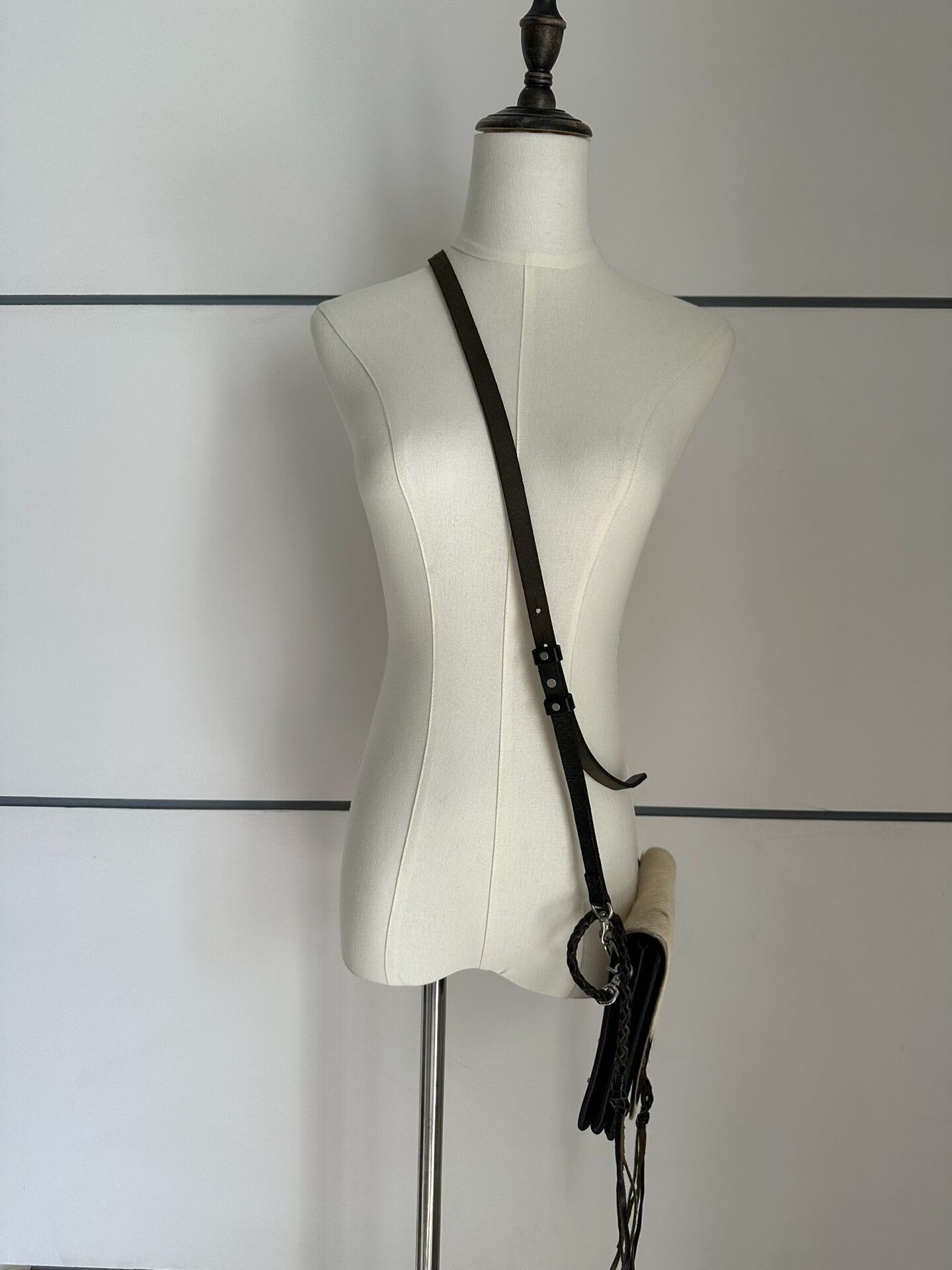 Yohji Yamamoto YOHJI YAMAMOTO horse fur bag| Size ONE SIZE - 4 Thumbnail