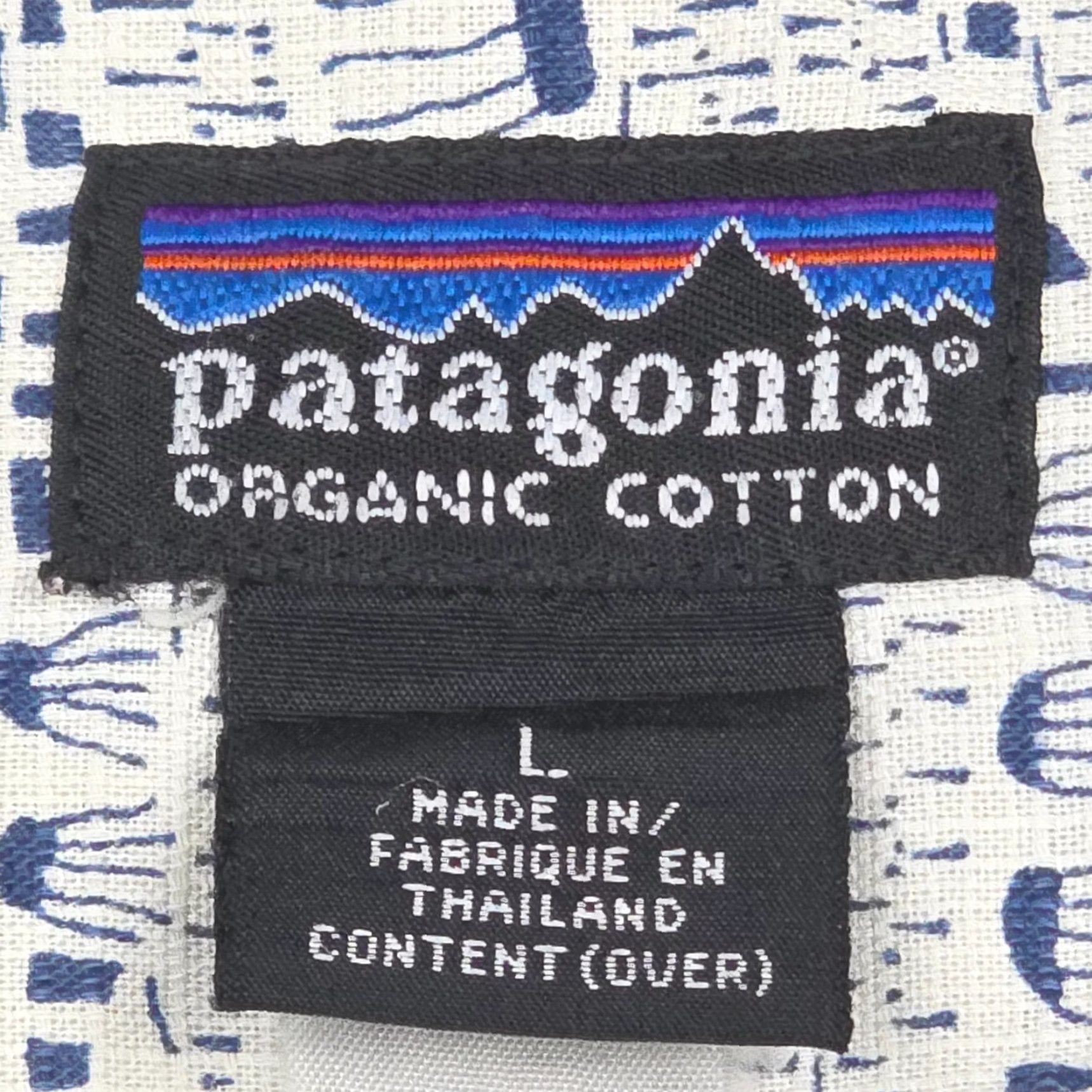 Patagonia VINTAGE Patagonia A/C Shirt Men's L Bonefish Hawaiian AOP Loop Collar Marks Size US L / EU 52-54 / 3 - 6 Thumbnail