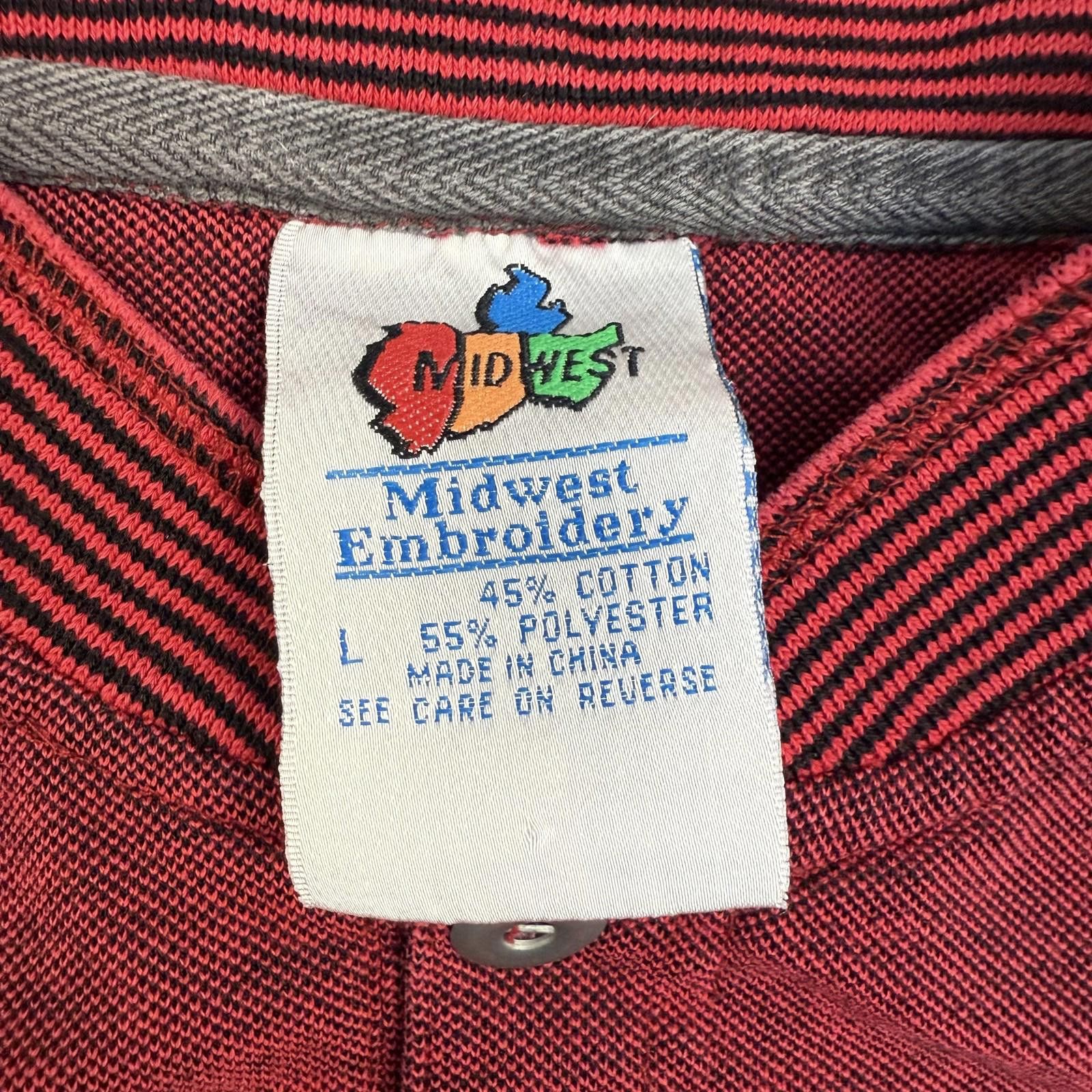 Designer Nebraska Cornhuskers Shirt Mens L NCAA Midwest Tag Vtg 90s Size ONE SIZE - 3 Thumbnail