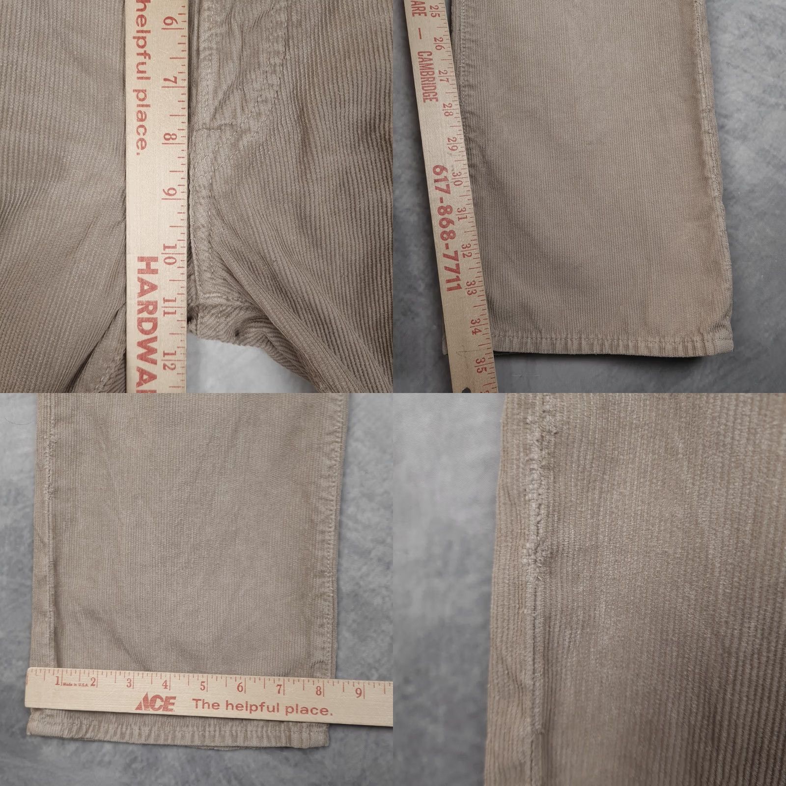Ralph Lauren RRL Ralph Lauren Double RL Corduroy Pants Mens 34 Beige Straight Leg USA Flaw Size US 34 / EU 50 - 9 Thumbnail
