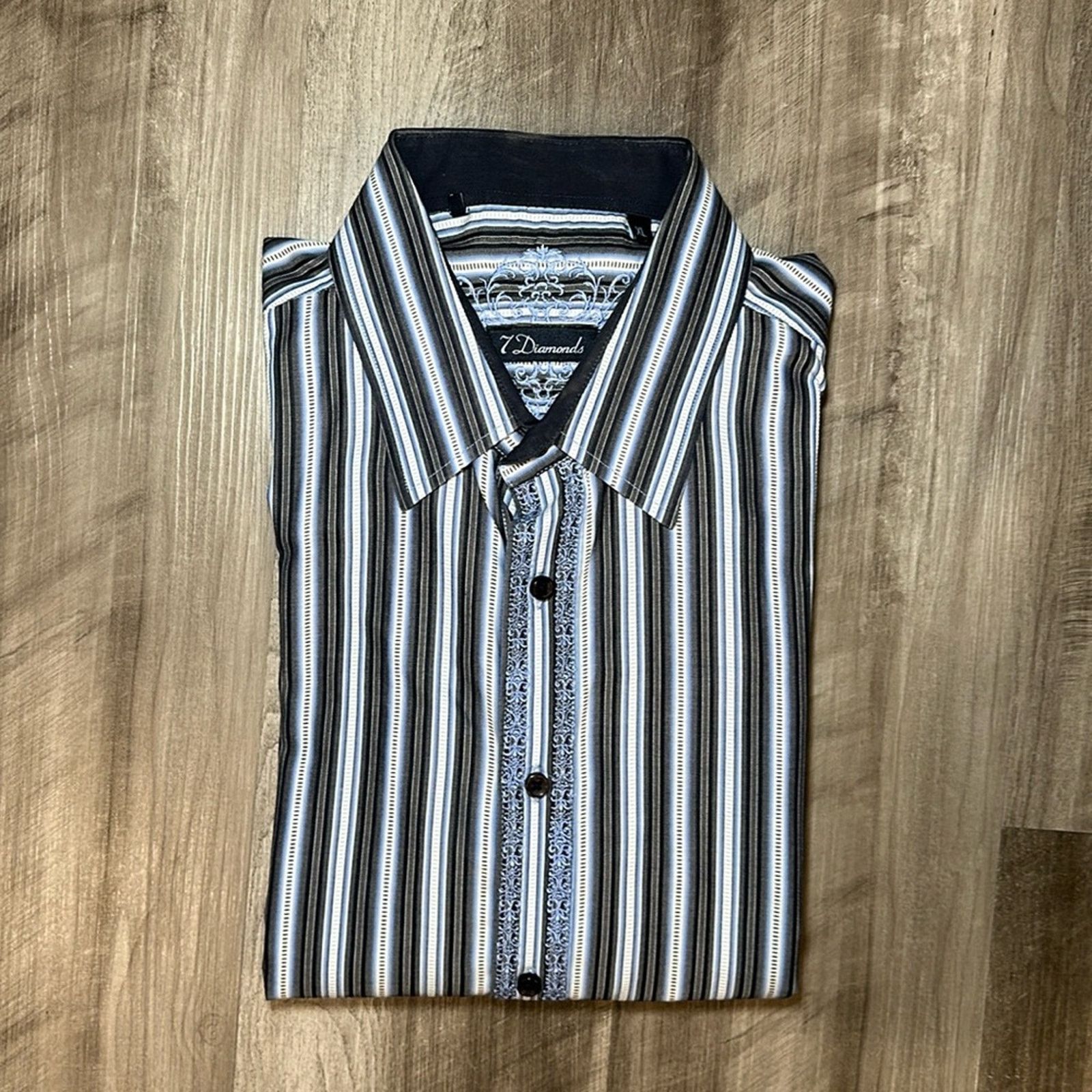 7Diamonds 7 Diamonds Long Sleeve Button Down - XL Size US XL / EU 56 / 4 - 1 Thumbnail