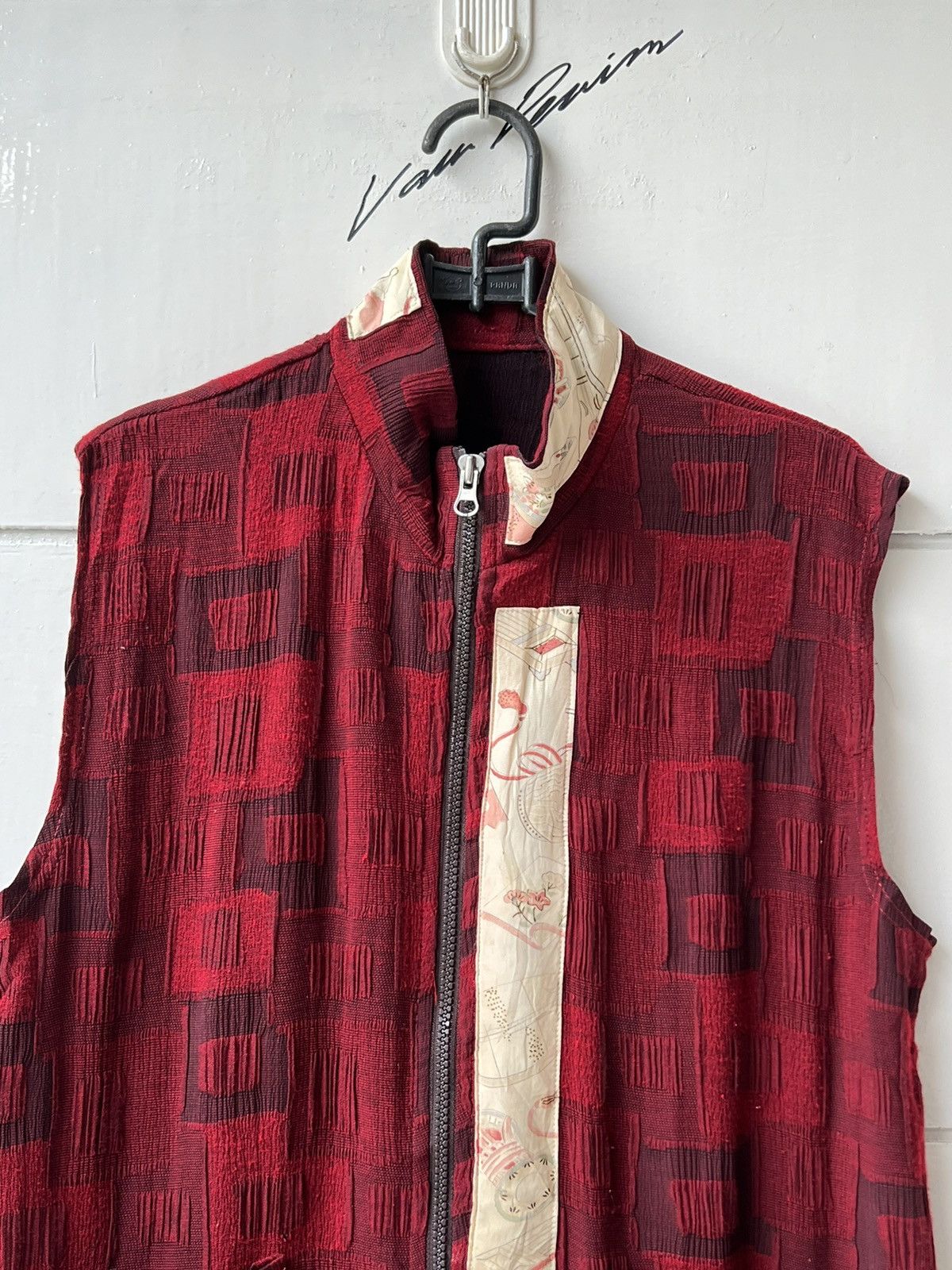 Other Japanese Brand Sukajan Red Zip Vest Size US S / EU 44-46 / 1 - 3 Thumbnail