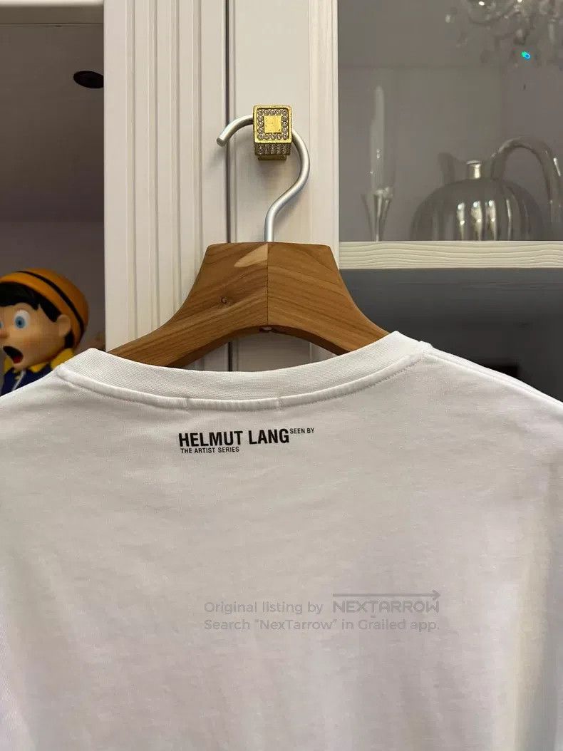Helmut Lang HELMUT LANG White Long Sleeve T-Shirt - Artist Series Size US XS / EU 42 / 0 - 4 Thumbnail
