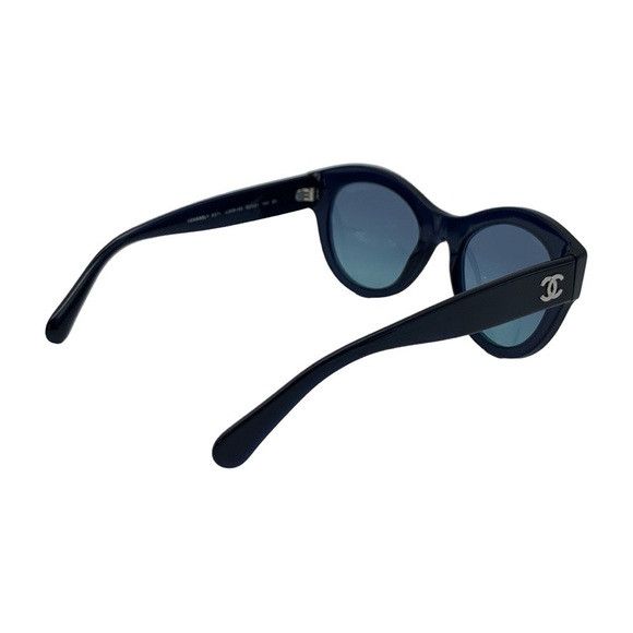 Chanel Chanel 5371 Dark Blue Oversized Sunglasses Size ONE SIZE - 5 Thumbnail
