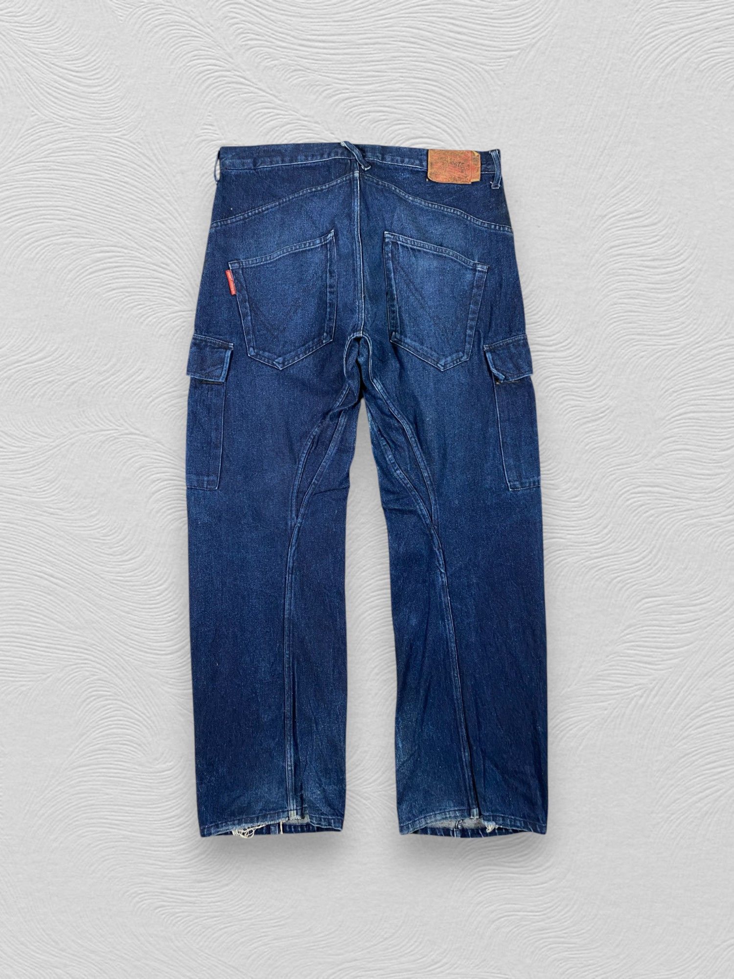 Blue Vintage Cornart Skate Jeans 34x33 Denim-JN3949