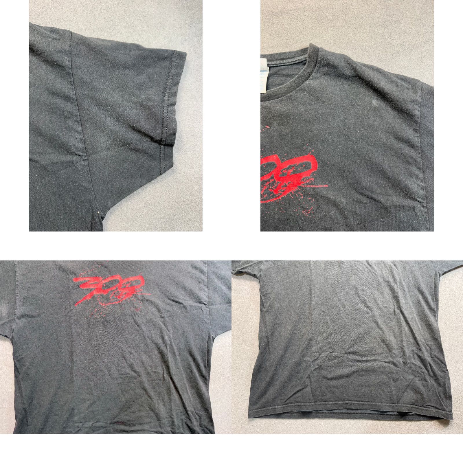 Delta Vintage Delta Shirt Mens L Black 300 The Movie Tonight We Dine In Hell T-Shirt Mens L Black Movie Theme 1990s Size US L / EU 52-54 / 3 - 8 Thumbnail