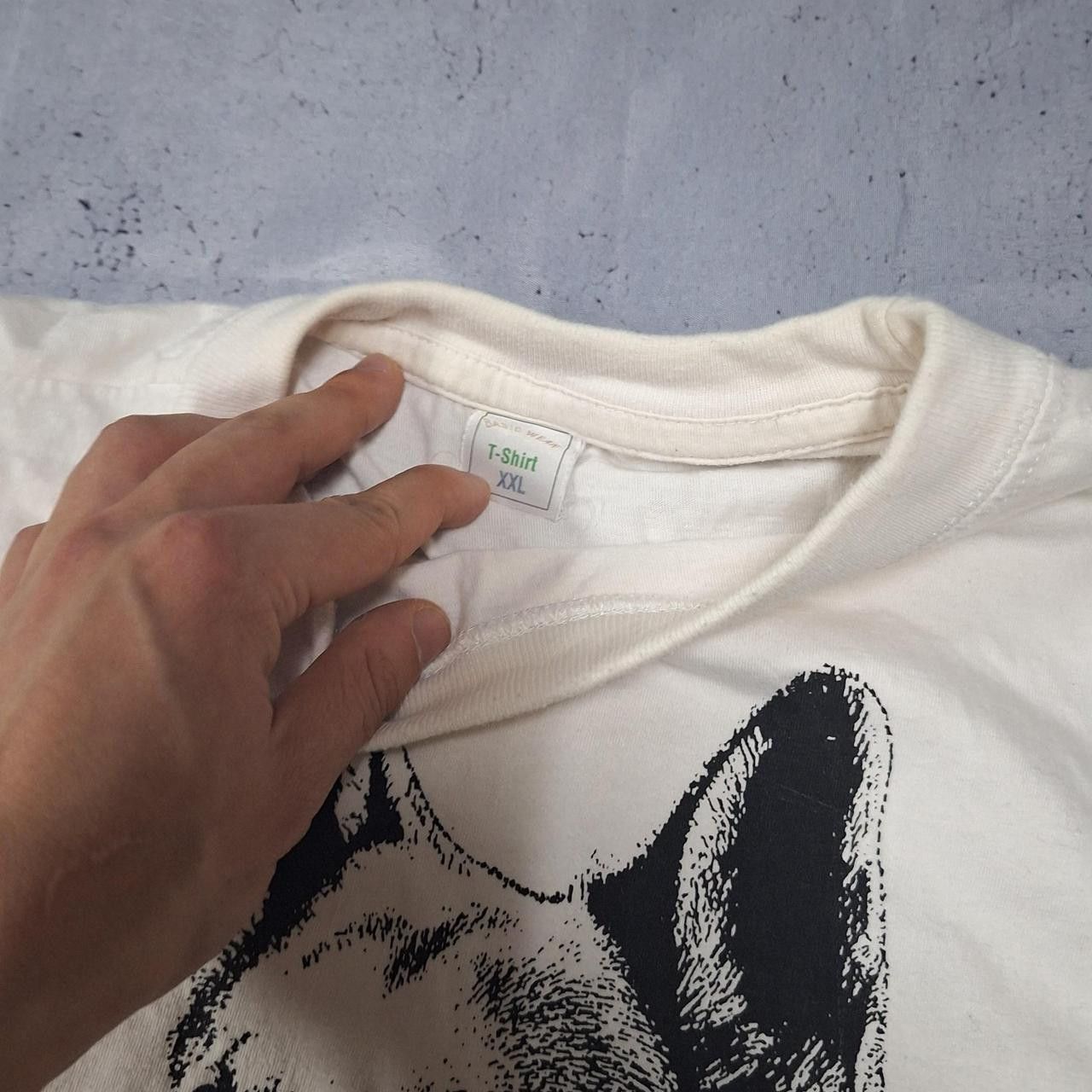 Other White vintage German Shepard dog graphic tee Size US XXL / EU 58 / 5 - 3 Thumbnail