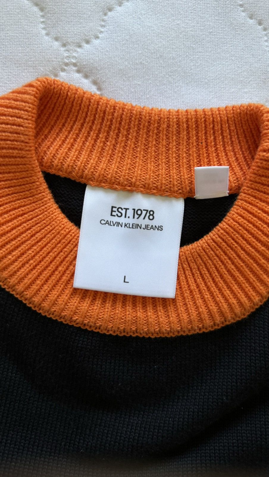 Calvin Klein × Calvin Klein 205W39NYC × Raf Simons Calvin Klein est. 1978 Sweater Size US L / EU 52-54 / 3 - 4 Thumbnail