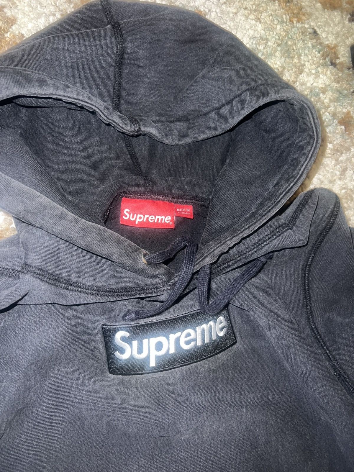 Supreme 2016 Supreme Box Logo Hoodie Black Size US S / EU 44-46 / 1 - 2 Thumbnail