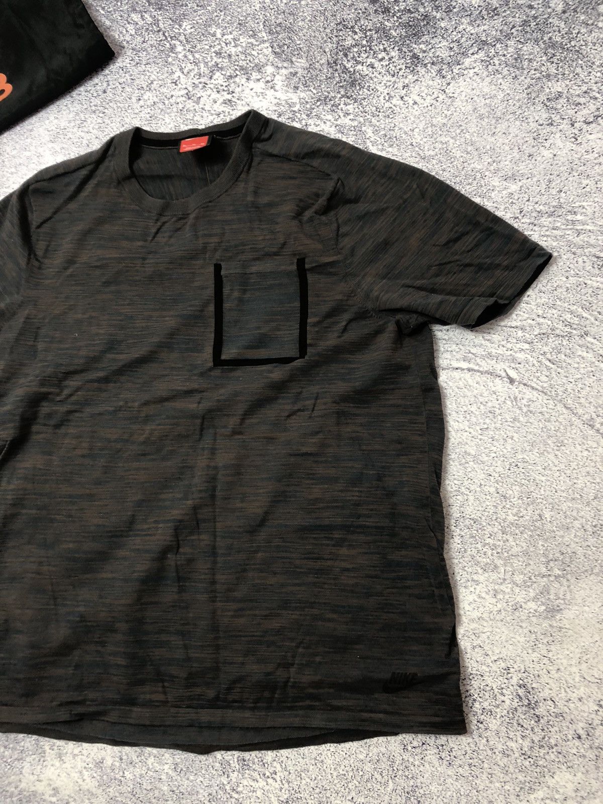 Nike × Vintage Mens t-shirt Nike tech flies size Xl drill casual ykk Size US XL / EU 56 / 4 - 2 Thumbnail
