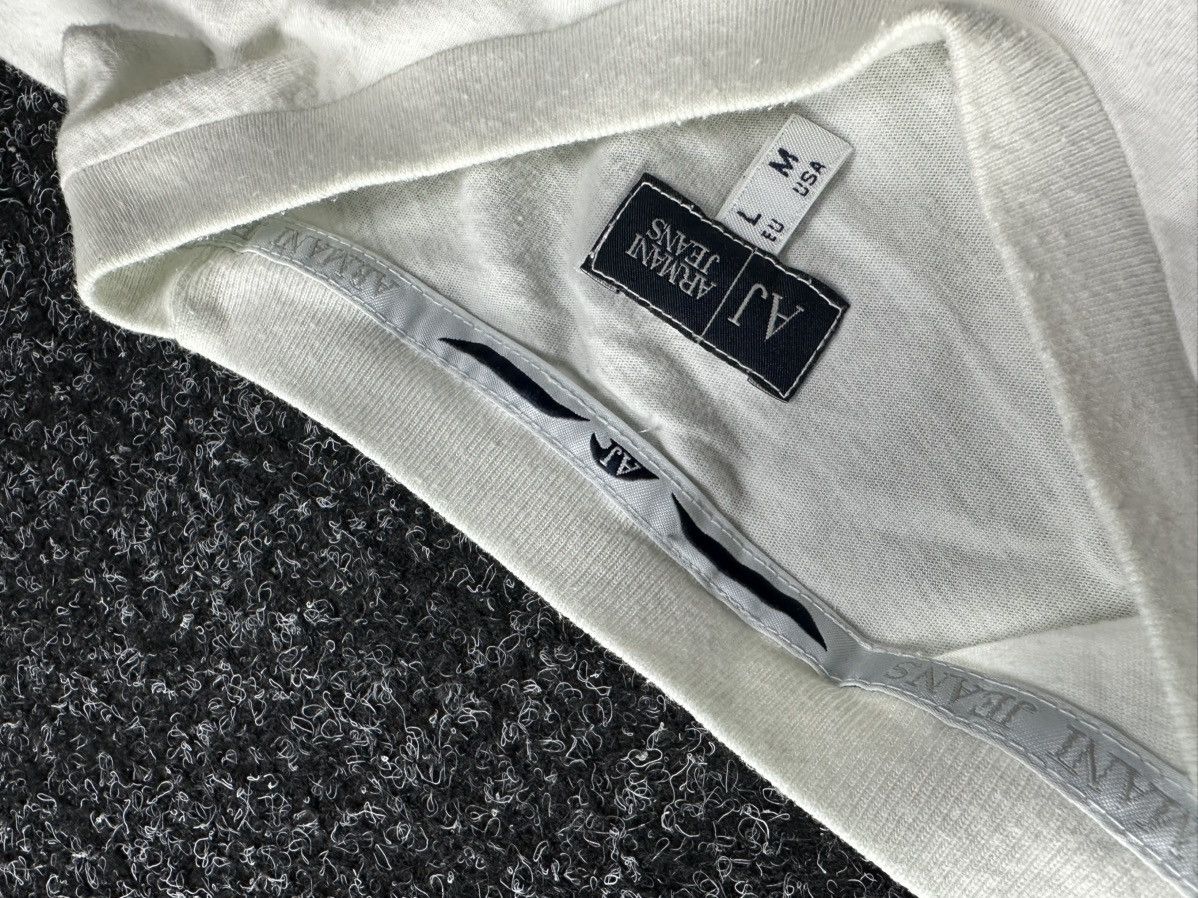 Armani × Vintage 🚨Y2K Big Logo Armani T-shirt Avant Garde Streetwear vntg Size US M / EU 48-50 / 2 - 5 Thumbnail