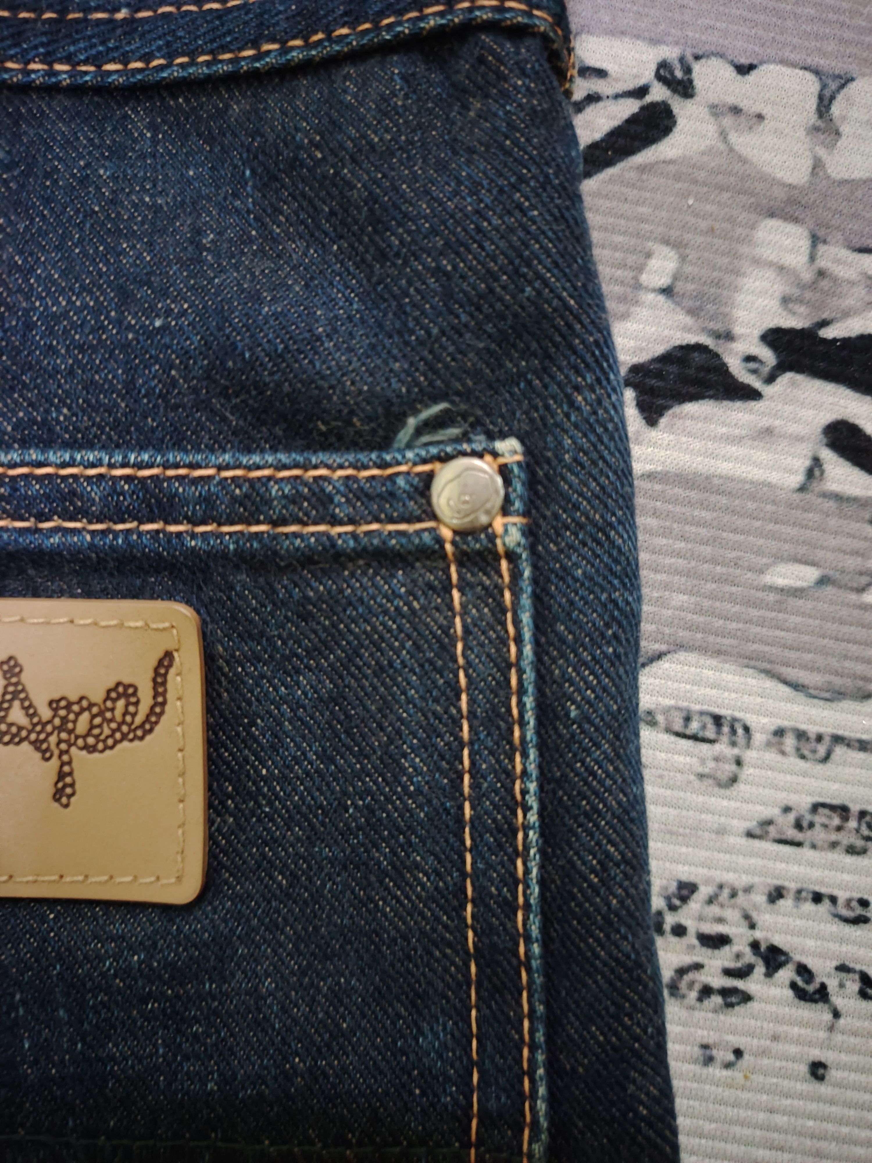 Bape BAPE Selvedge Jeans Size US 29 - 7 Thumbnail