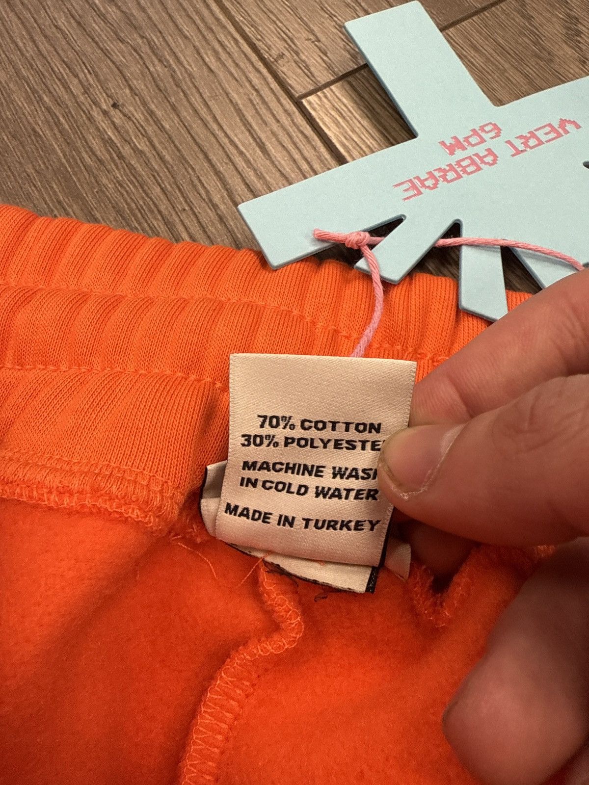 Vertabrae Vertebrae 6pm orange sweat shorts large Size US 34 / EU 50 - 3 Thumbnail