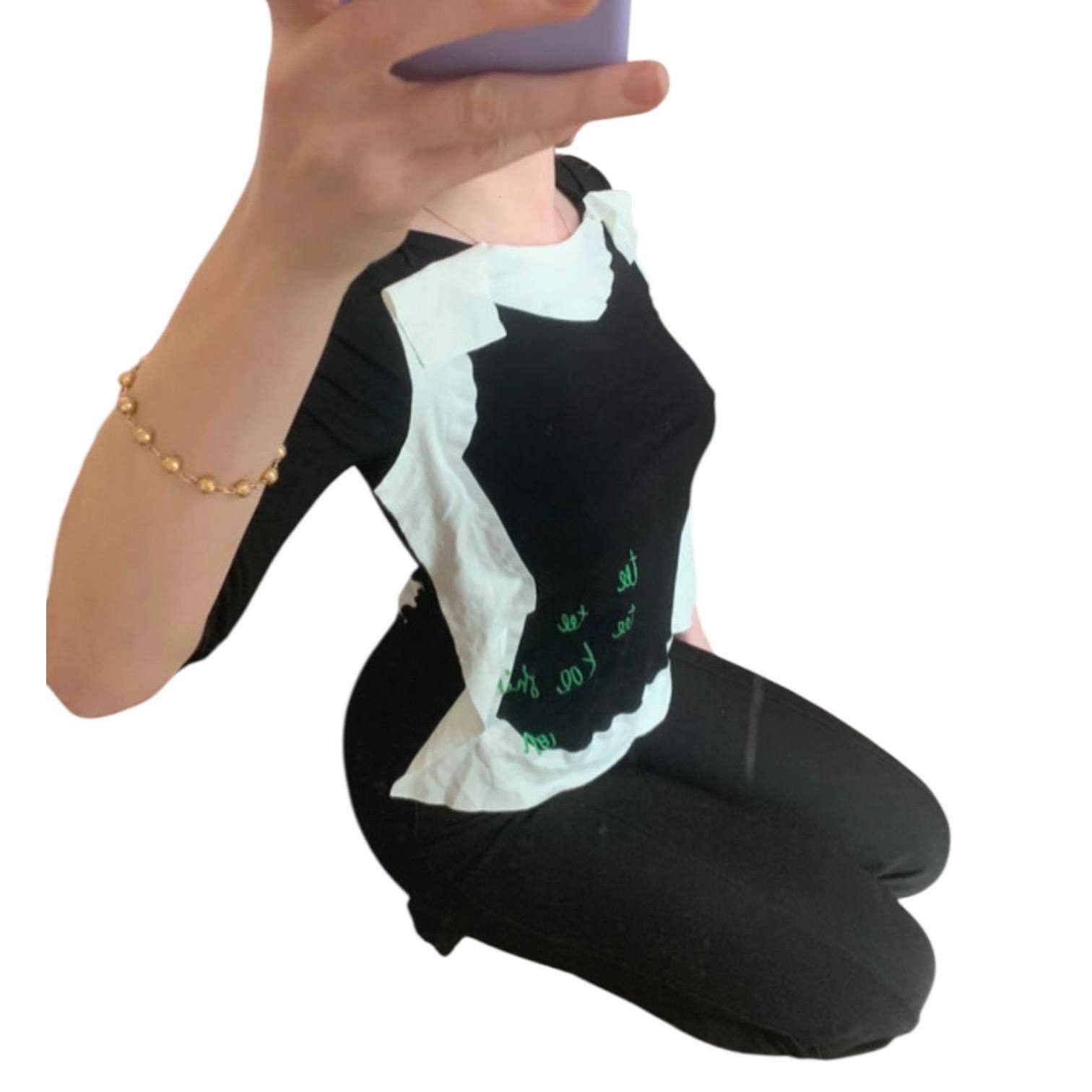 Cop Copine The Cop Copine Designer Cut Out T-shirt Size ONE SIZE - 2 Thumbnail