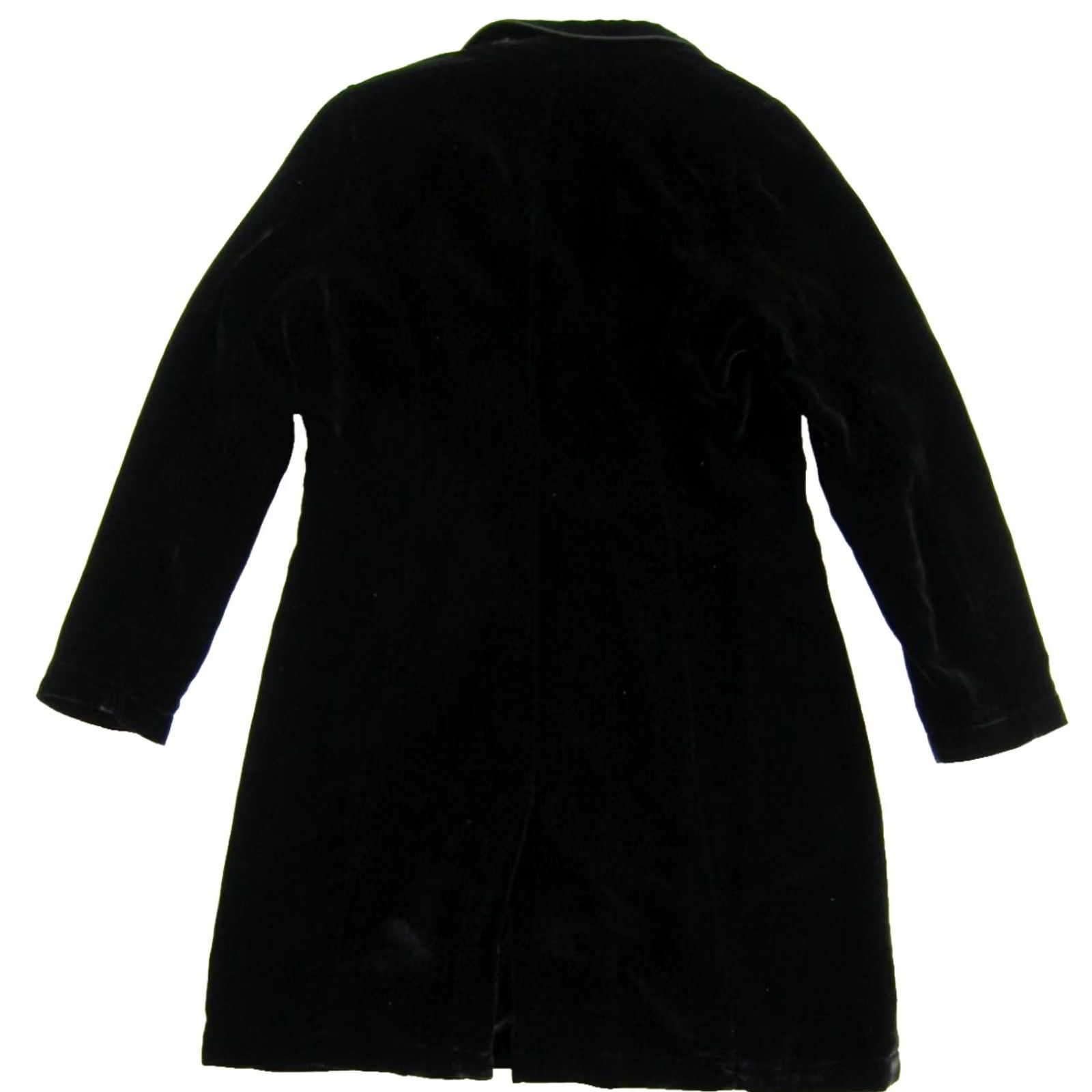 Boden Boden Black Velvet Pocket Collared Long Button Blazer Jacket Woman Size 12 Size XL / US 12-14 / IT 48-50 - 2 Thumbnail