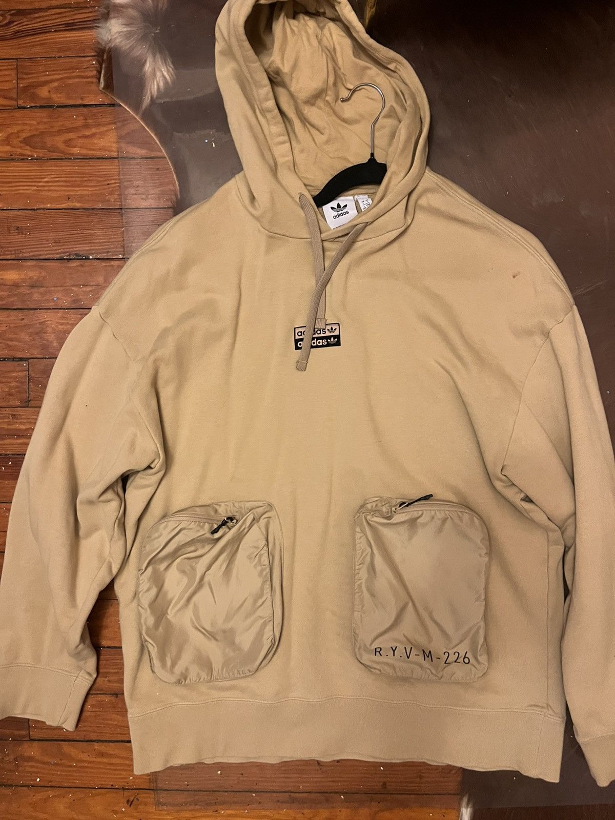 Adidas Adidas Pullover Hoddie Size US L / EU 52-54 / 3 - 1 Thumbnail