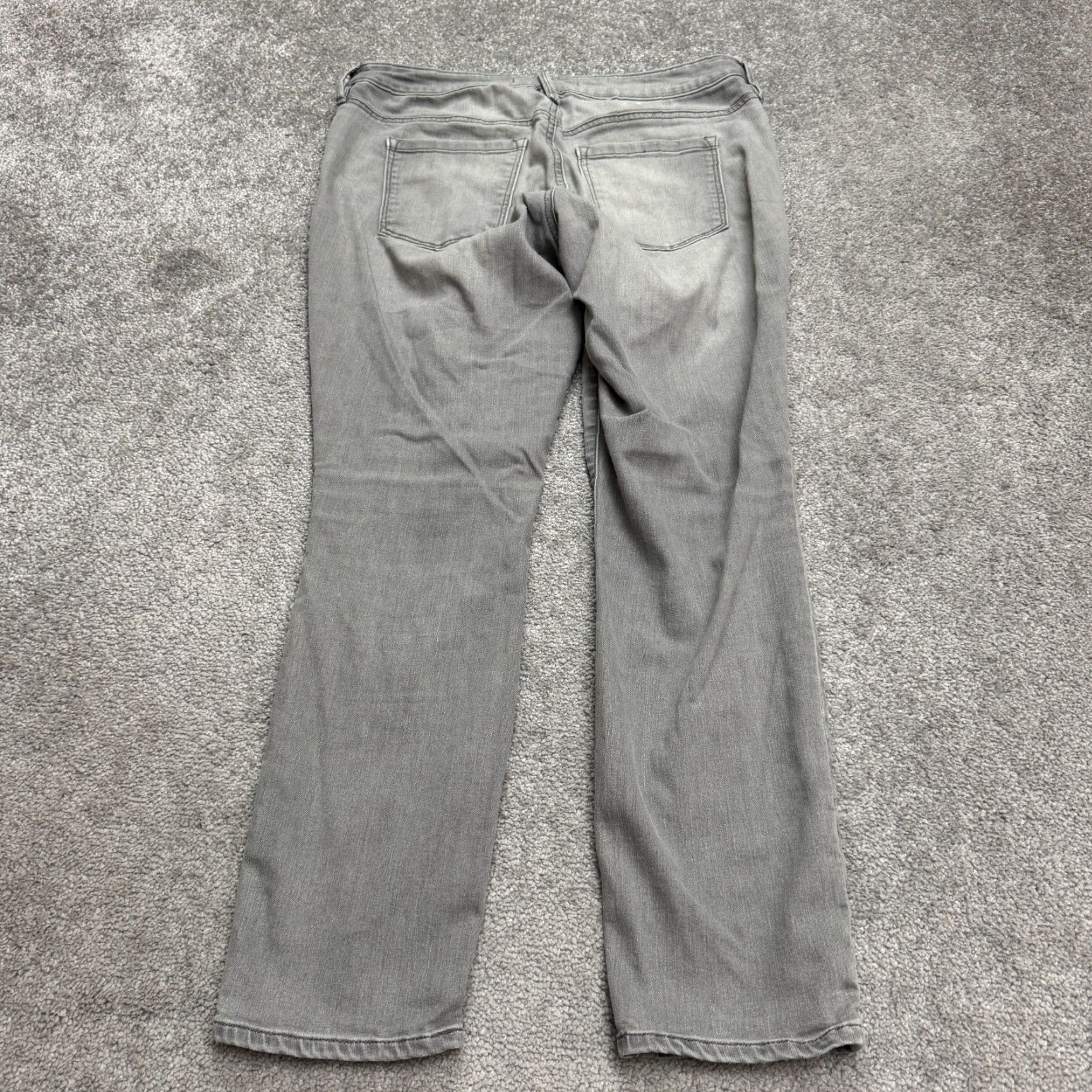 Athleta Athleta Sculptek Jeans Womens 6P Petite Skinny Denim Gray 32x27 Stretch City Grunge Streetwear Size 28" / US 6 / IT 42 - 2 Thumbnail