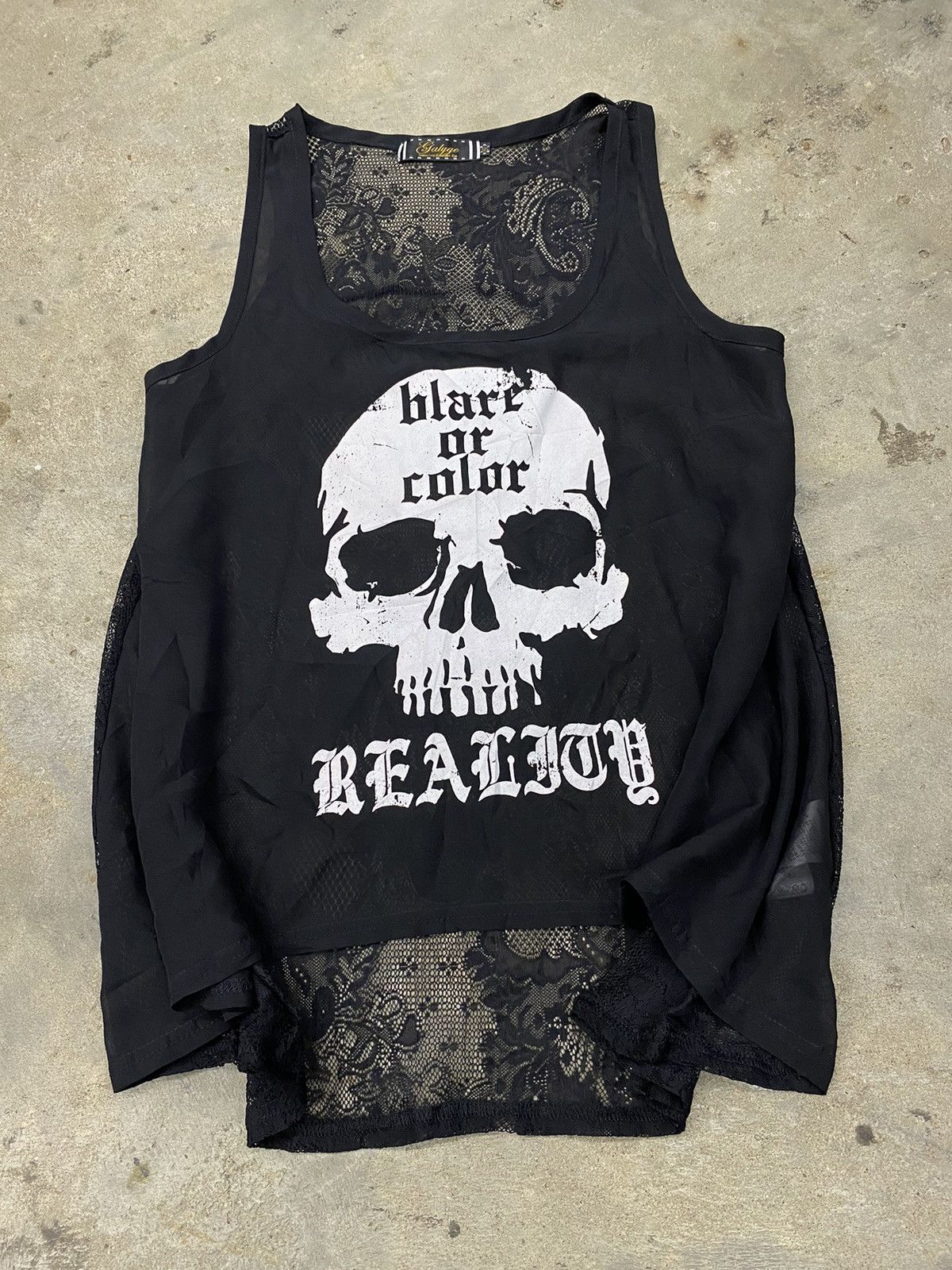 If Six Was Nine × Japanese Brand × Le Grande Bleu (L.G.B.) NUMBERNINE style tanktops blare or color gothic style Size M / US 6-8 / IT 42-44 - 3 Thumbnail
