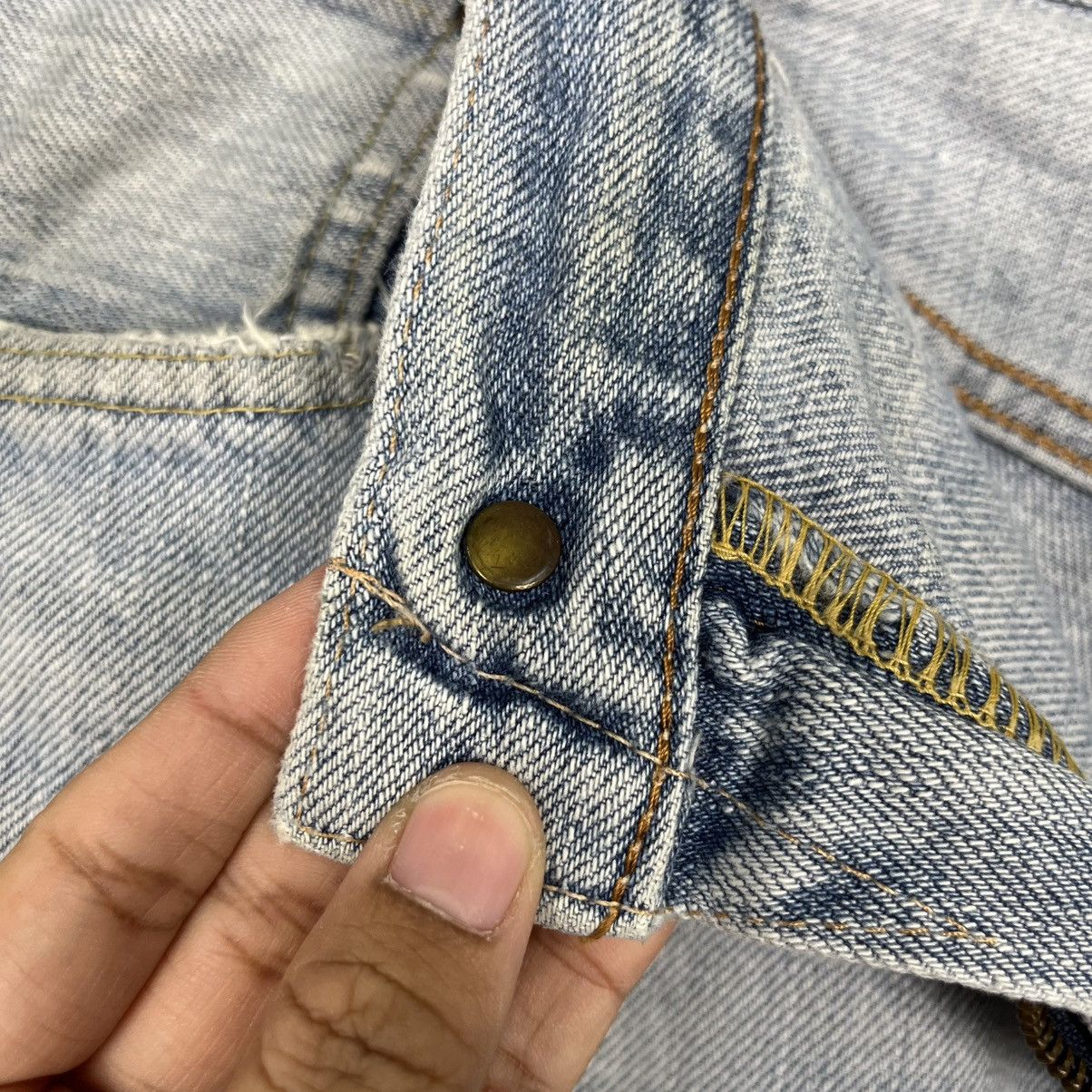 Edwin Vintage Edwin Selvedge Redline Distressed Denim Jeans Size US 34 / EU 50 - 19 Thumbnail