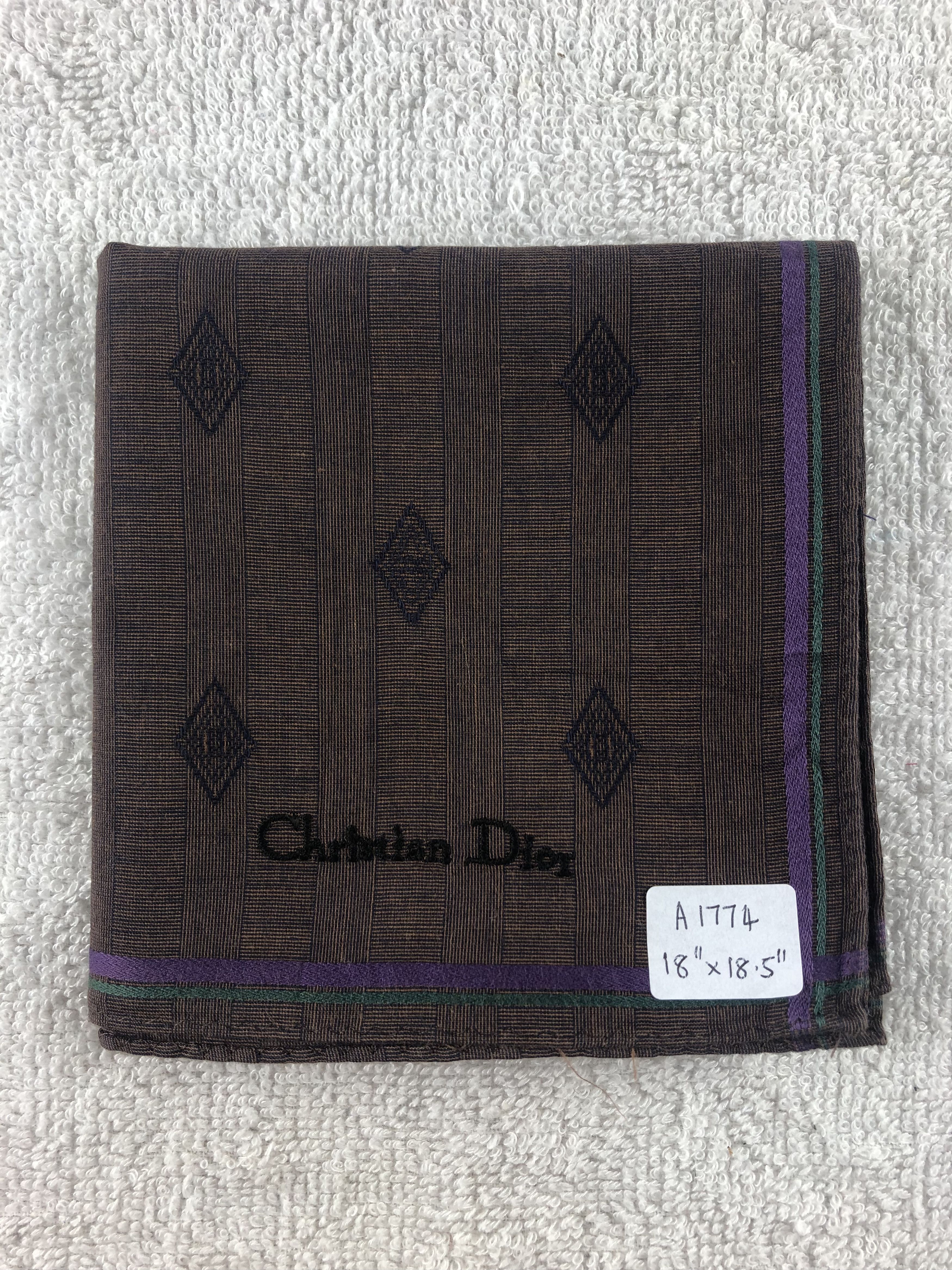 Vintage Christian Dior Handkerchief / Bandana / Neckerchief Size ONE SIZE - 6 Thumbnail