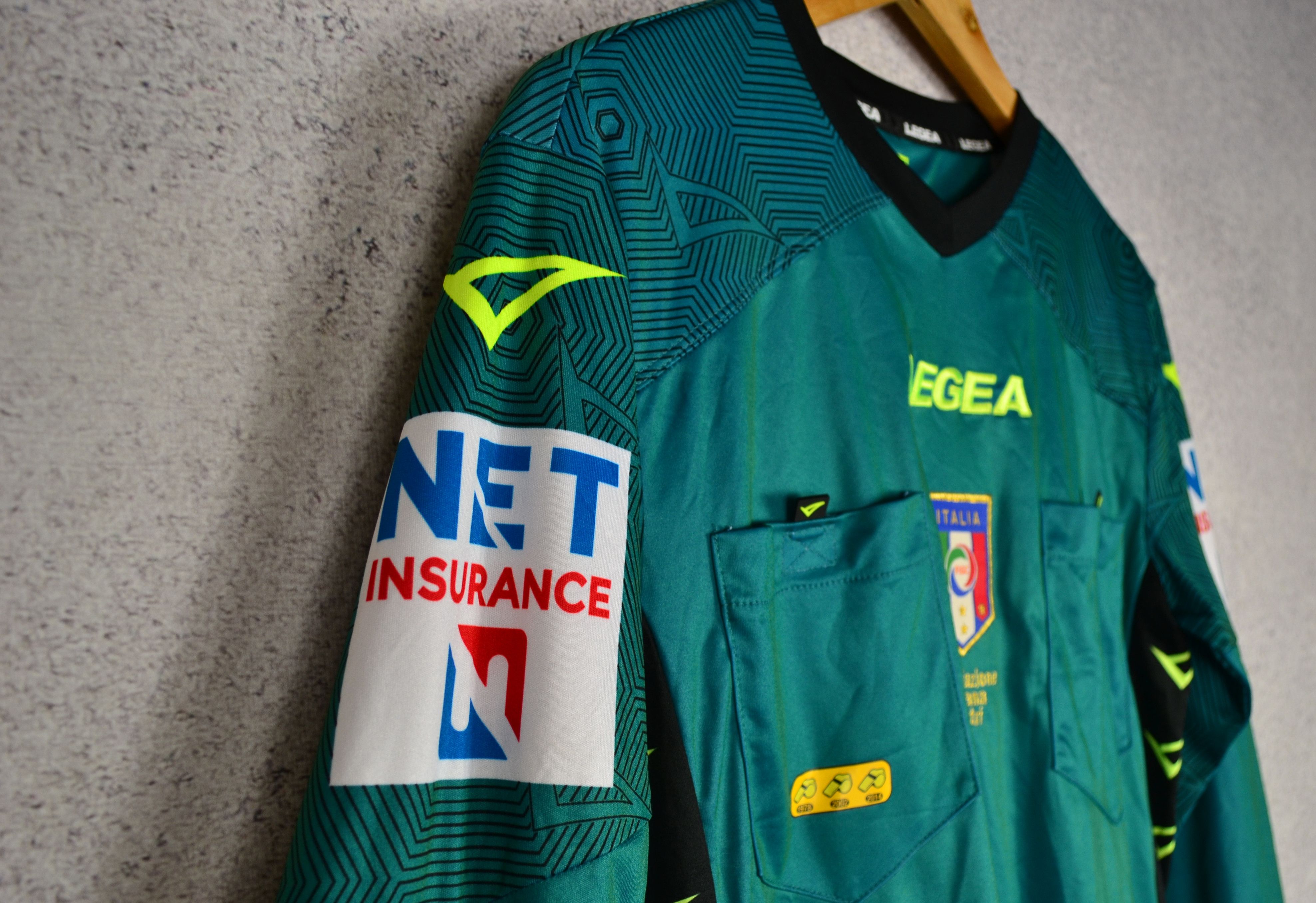 Vintage Italy Legea Referee Soccer Jersey Size US S / EU 44-46 / 1 - 4 Thumbnail