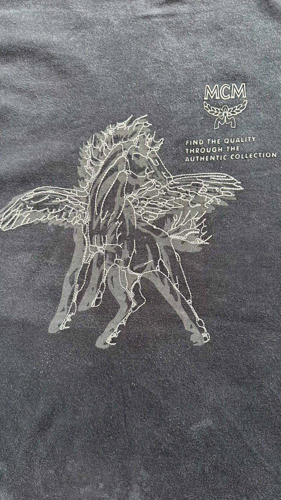 MCM VINTAGE MCM HORSE WELL WORN TEE Size US XL / EU 56 / 4 - 2 Thumbnail