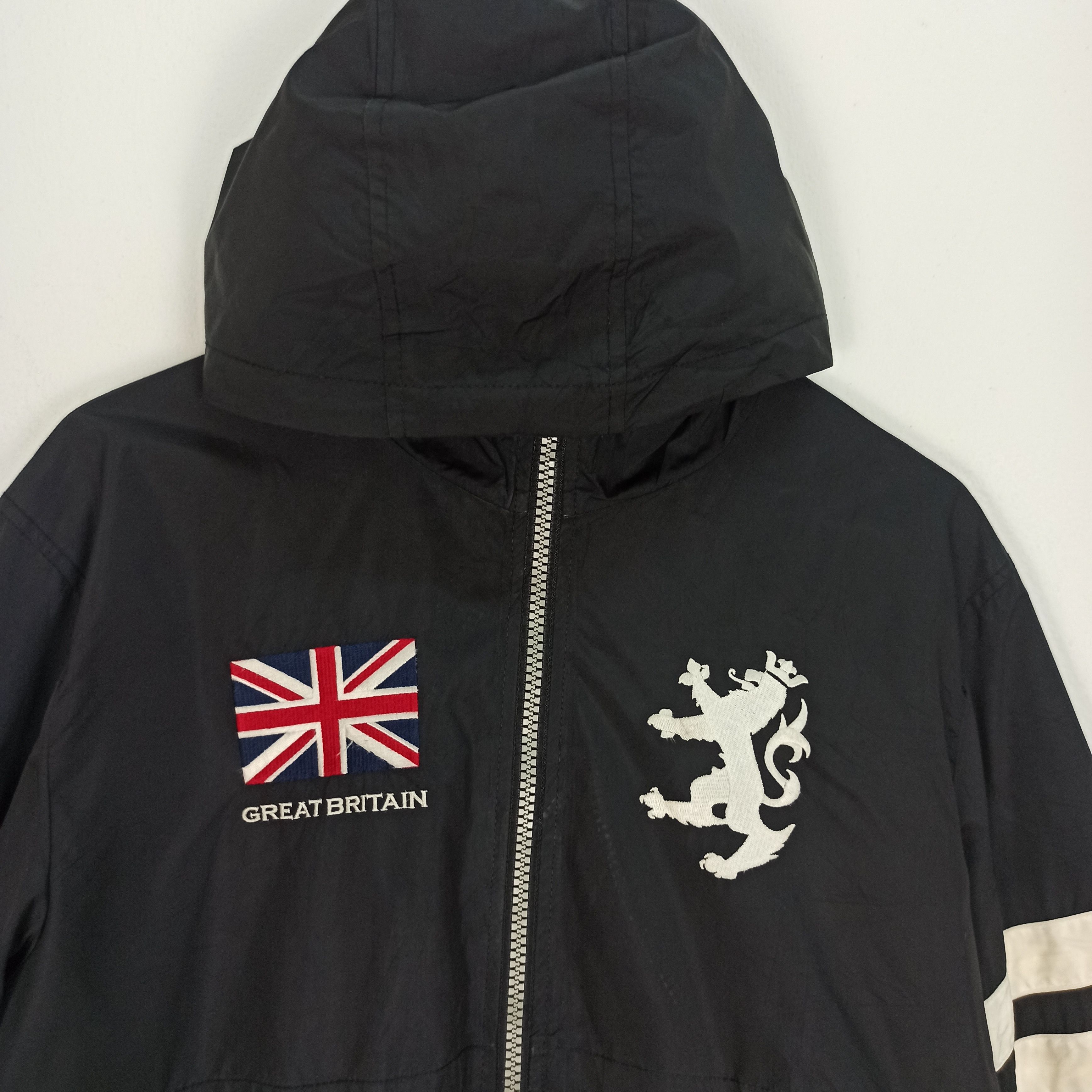 Japanese Brand Rare Admiral Golf Jacket Great Britain Logo Size US L / EU 52-54 / 3 - 2 Thumbnail