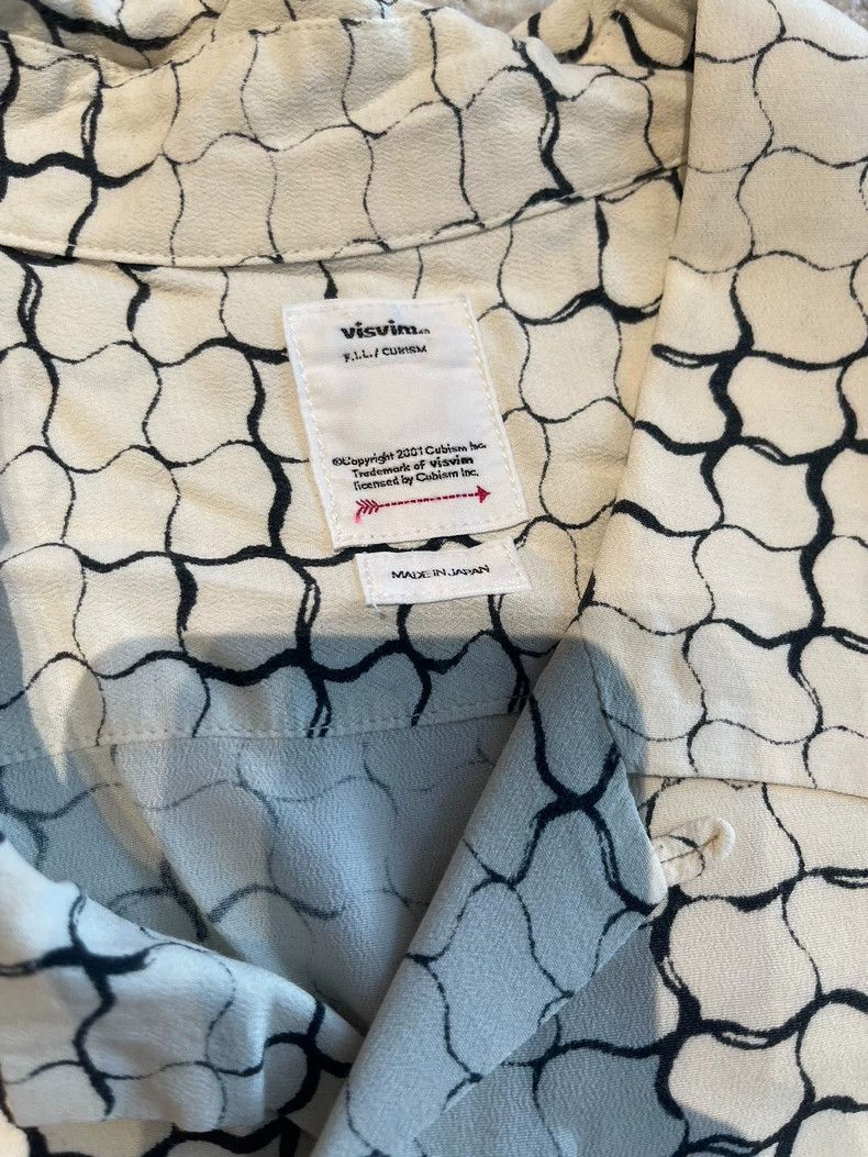 Visvim Visvim 20 SS snakeskin short sleeve shirt Size US L / EU 52-54 / 3 - 3 Thumbnail