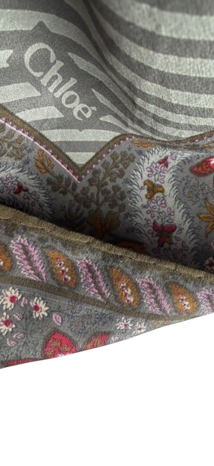 Chloe Chloe scarf 100% Silk Size ONE SIZE - 8 Thumbnail