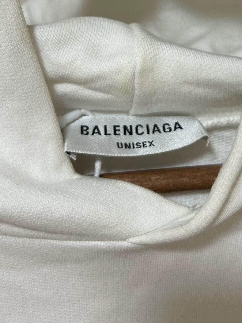 Balenciaga Balenciaga Solid color long sleeve logo printed sweater Size US XXS / EU 40 - 3 Thumbnail