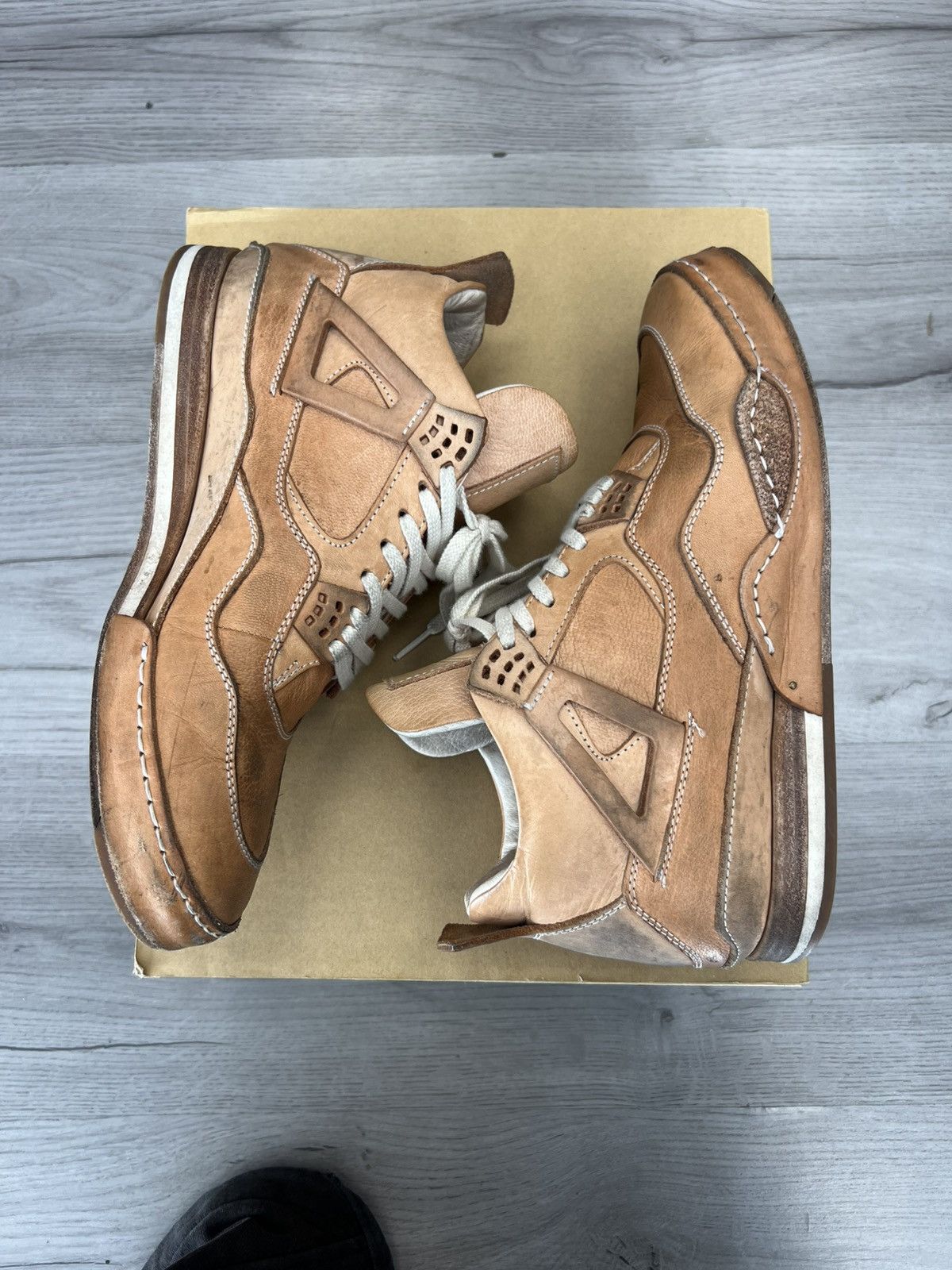 Hender Scheme Hender Scheme MIP-10 Jordan 4 Natural Size US 9.5 / EU 42-43 - 6 Thumbnail