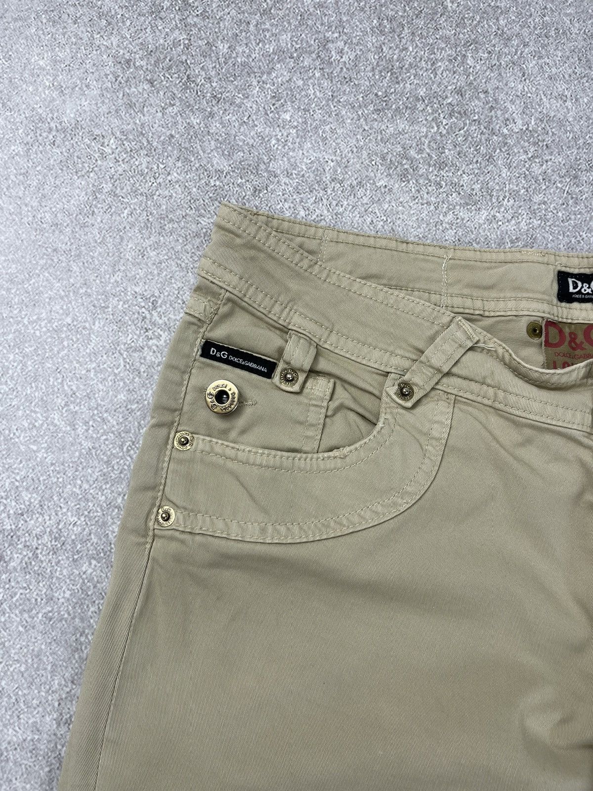 Dolce & Gabbana Vintage Dolce & Gabbana Cotton Trousers Pants Size 29 Size 29" - 4 Thumbnail