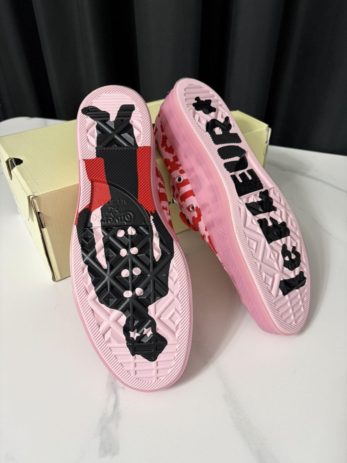 Converse × Golf le Fleur CONVERSE X GOLF LE FLEUR CHUCK TAYLOR PINK SIZE 43 NEW Size US 9.5 / EU 42-43 - 8 Thumbnail