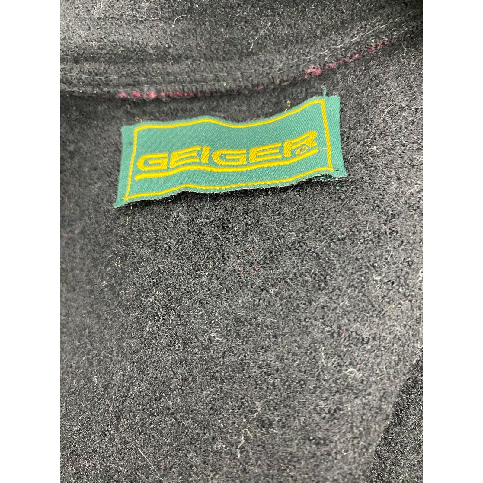 Vintage Geiger Wool Knit Cardigan Sweater Size 40 Austria ~ Coogi Size ONE SIZE - 4 Thumbnail