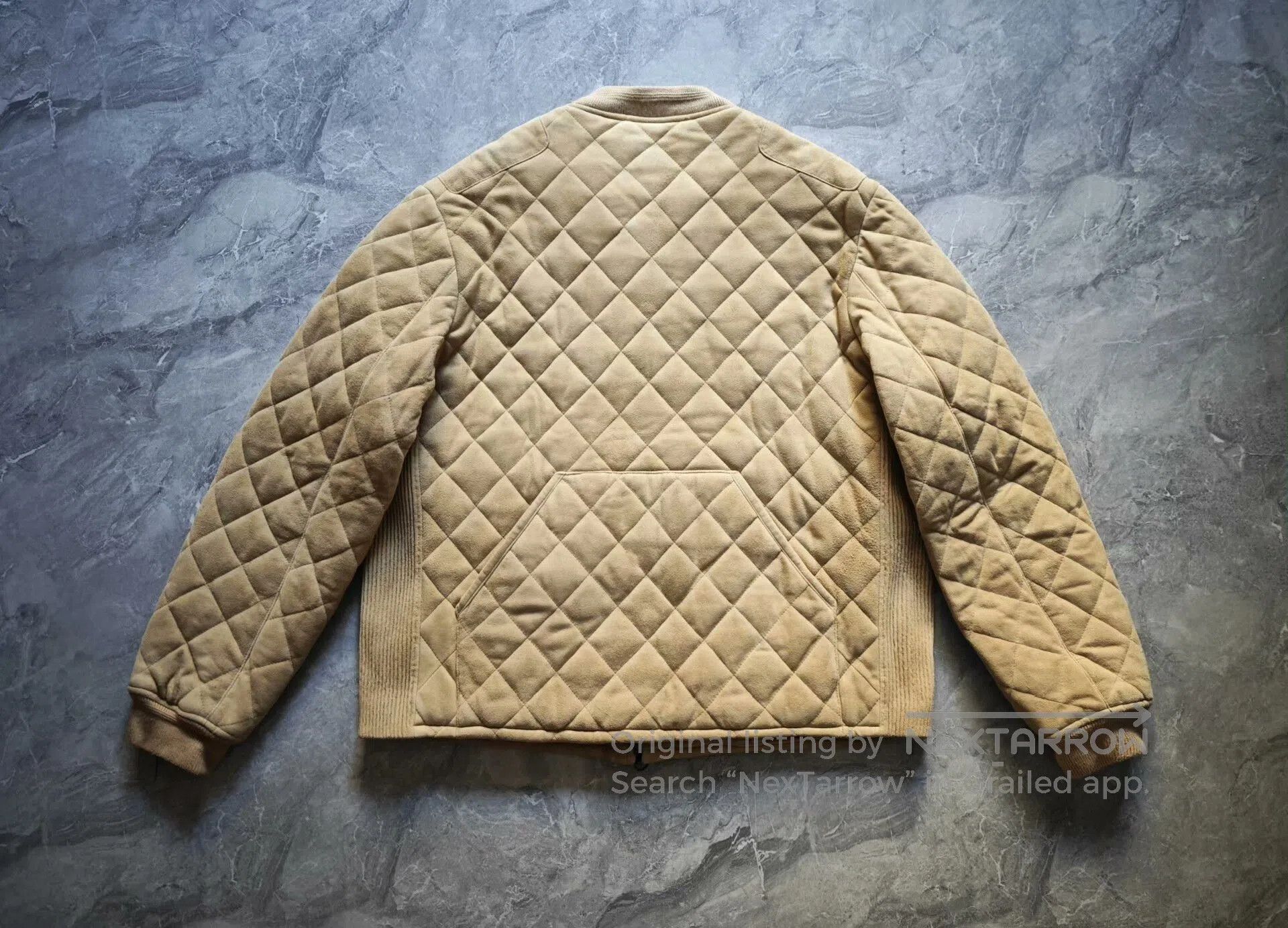 Polo Ralph Lauren quilted suede leather jacket by polo ralph lauren. Size US XL / EU 56 / 4 - 3 Thumbnail